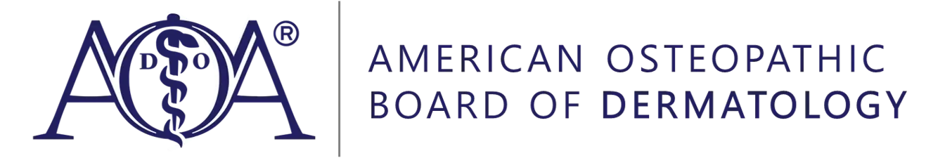 American Osteopathic Board of Dermatology Logo