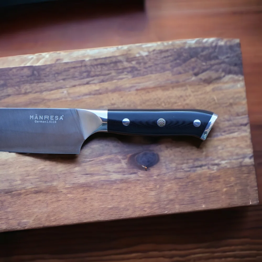 German Pro Chef Knife — MÄNRESA - Forging Kitchen & Nature