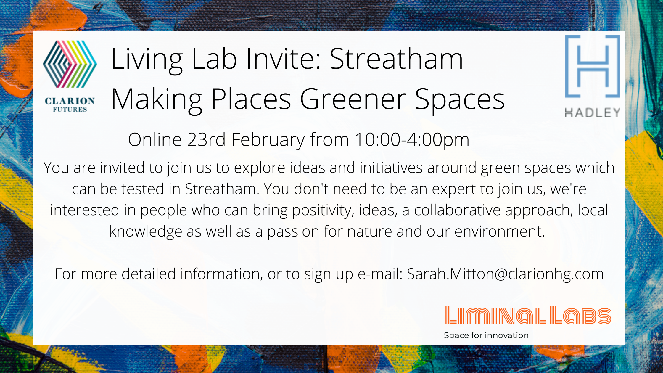 Living Lab: Streatham