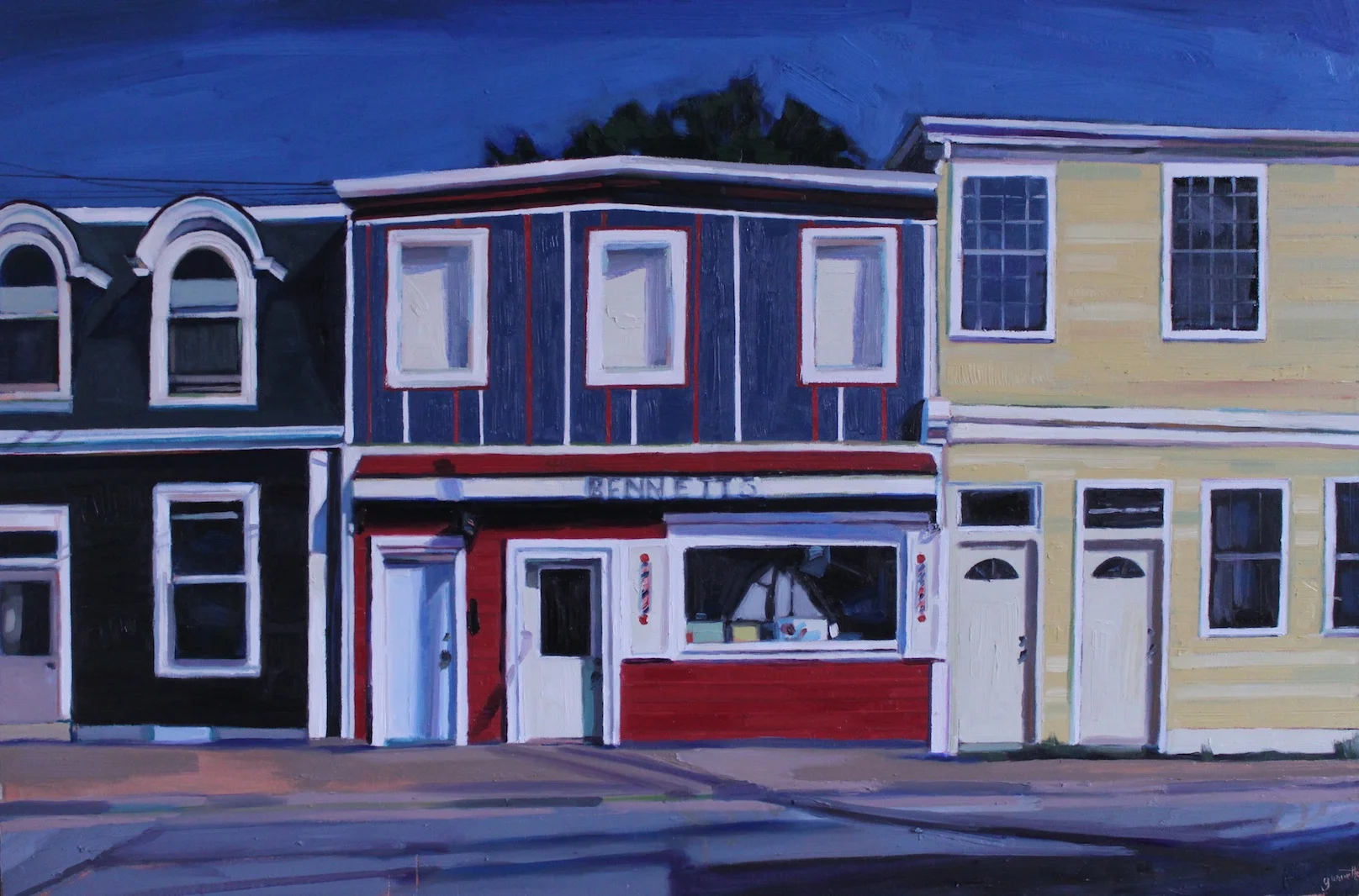 Red Barber, Almon Street