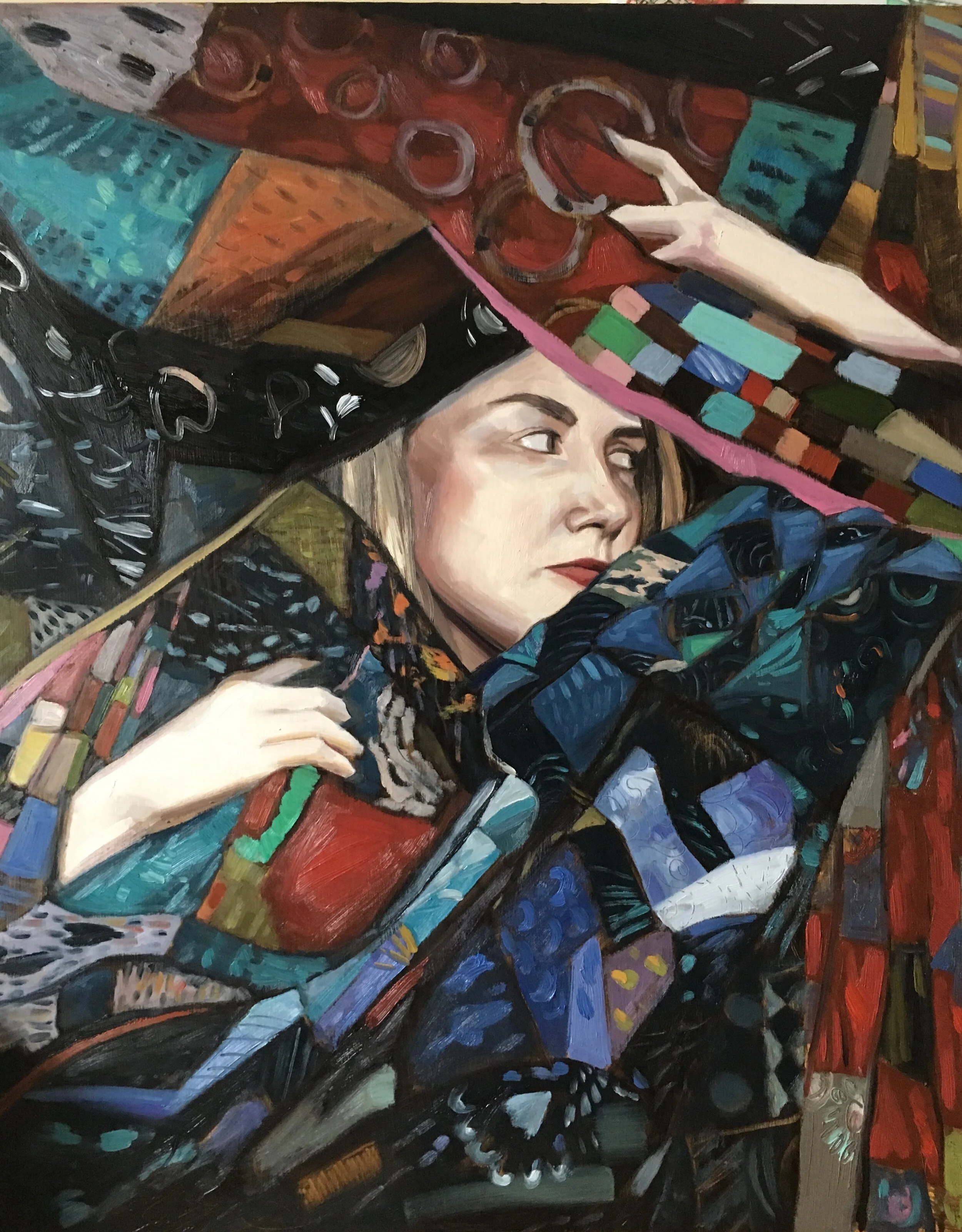 Hiding Place, Self Portrait (2018)