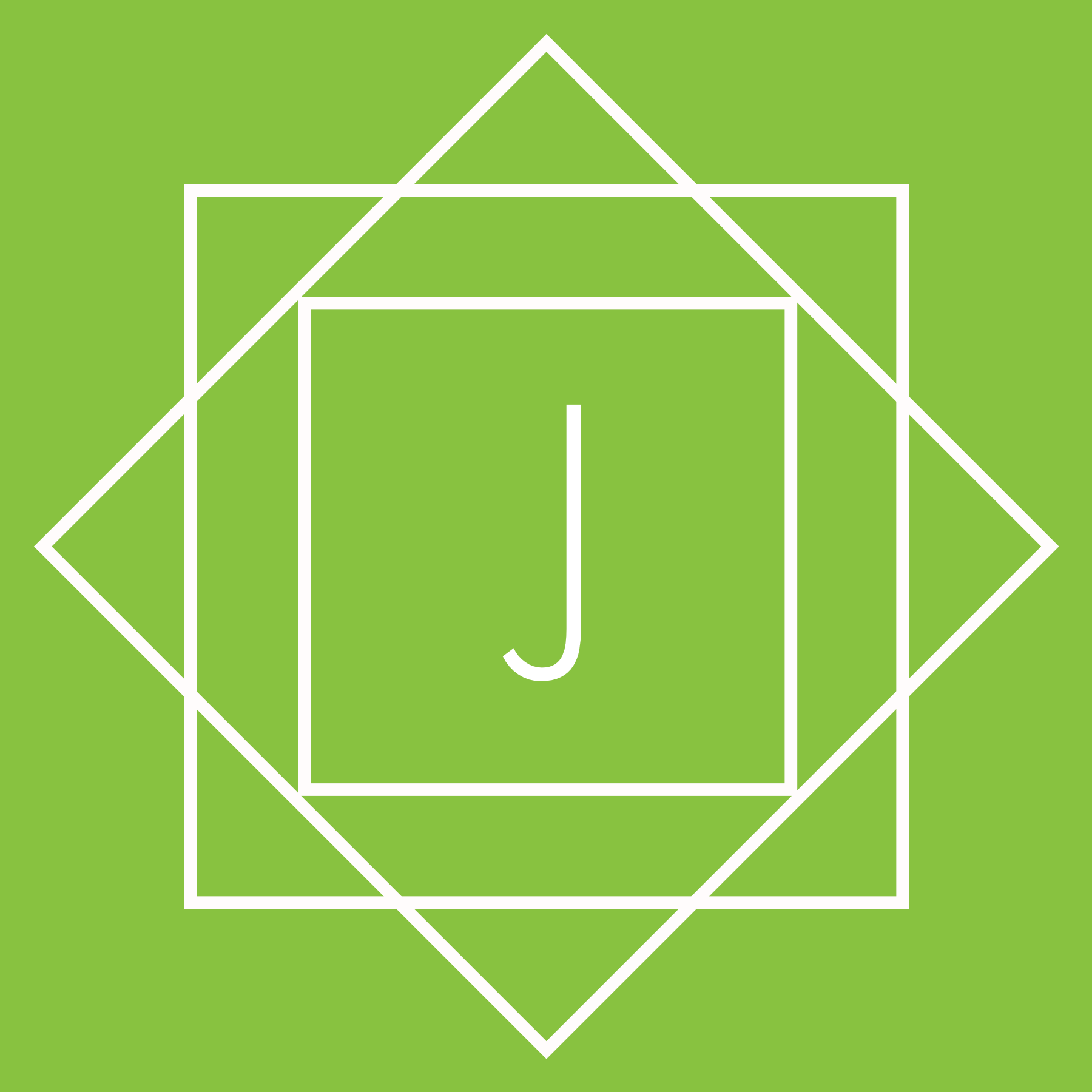 J in QC Symbol Outline - White on Chartreuse.png