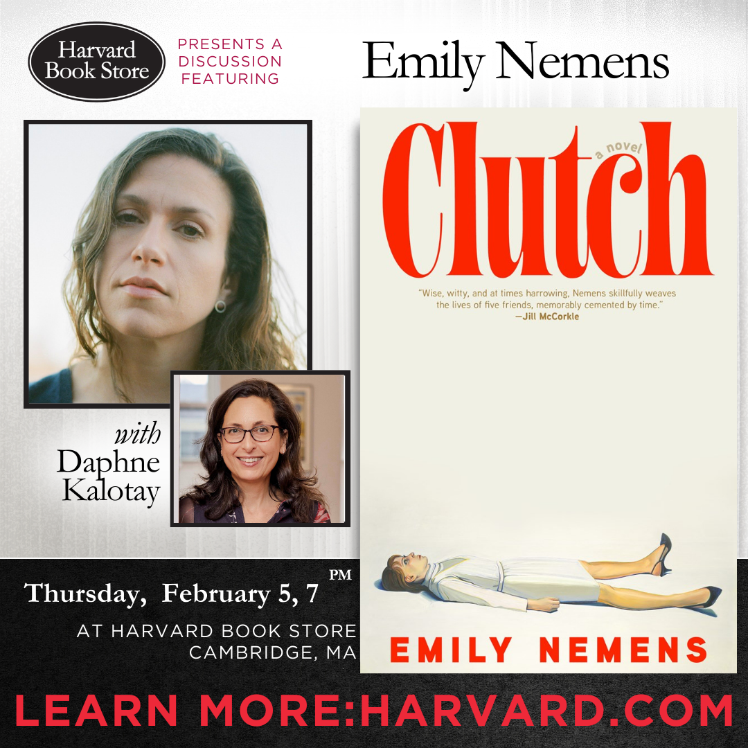 Emily Nemens at Harvard Book Store