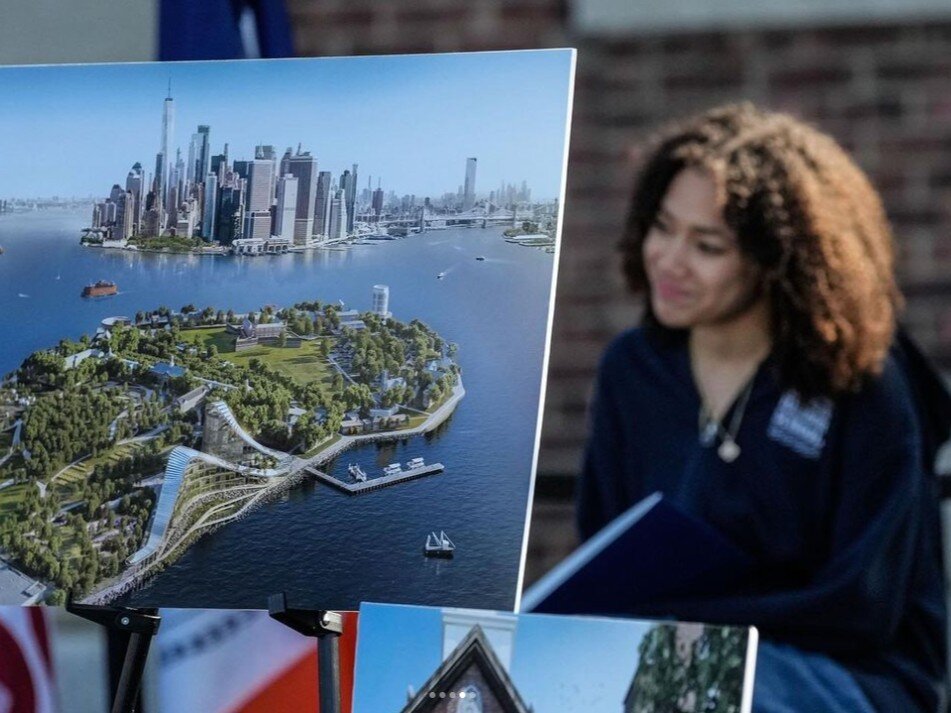 @GovernorsIsland announced its future plans to become a climate research hub this week! Joined by @nycmayor and @stonybrooku, the New York Climate Exchange&mdash;a new world-class education &amp; research hub on Governors Island dedicated to tackling