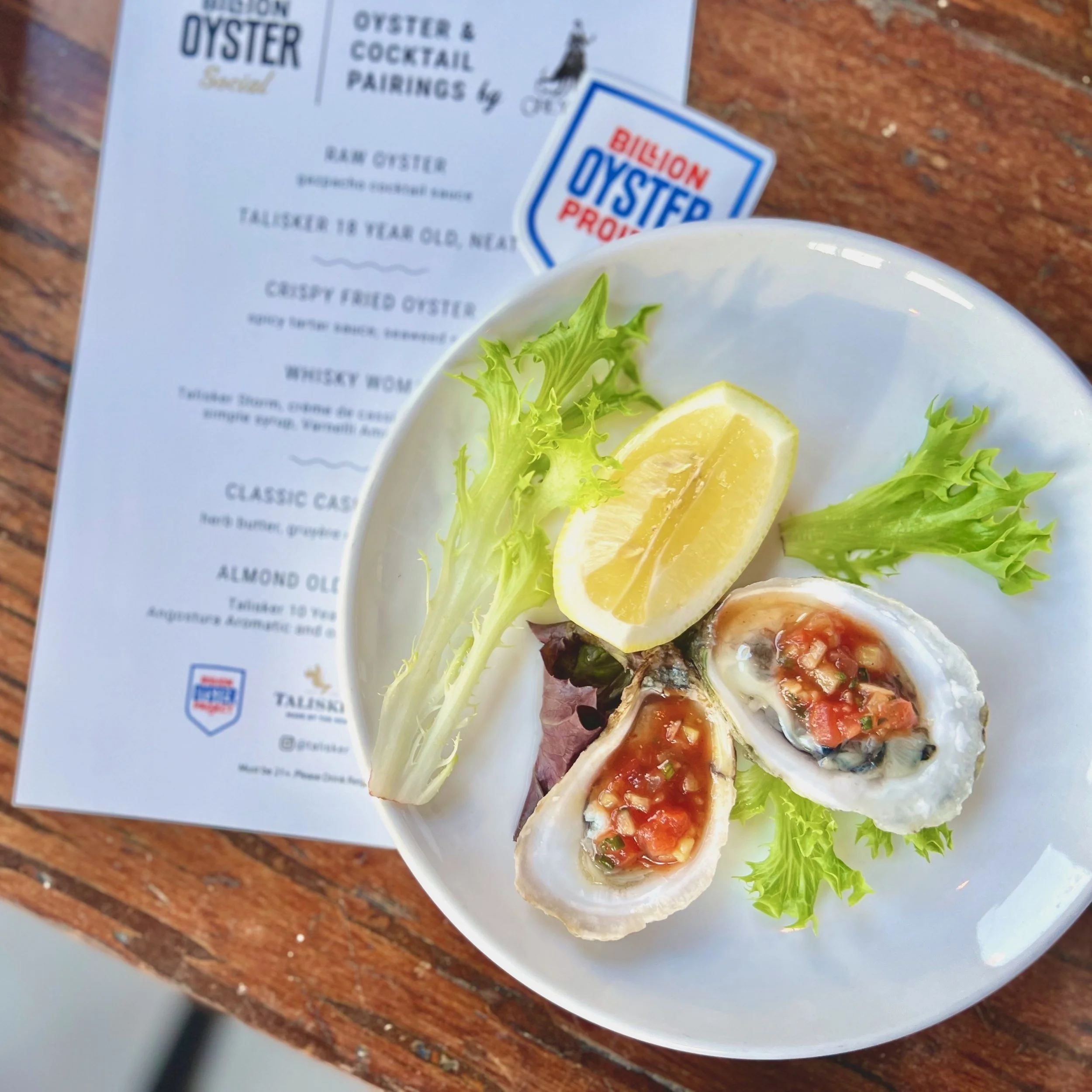 Oyster Social @ Barlume Downstairs