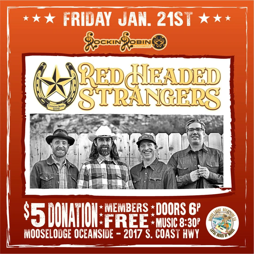 Red Headed Strangers at the Mooselodge