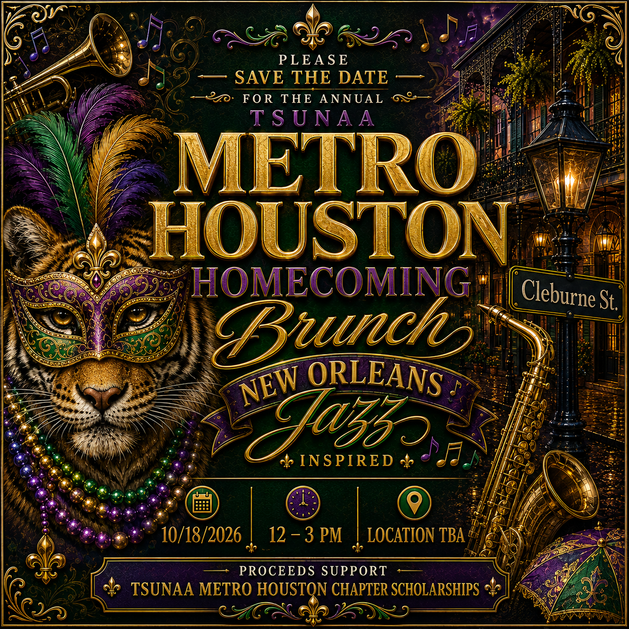 New Orleans Jazz Homecoming Brunch
