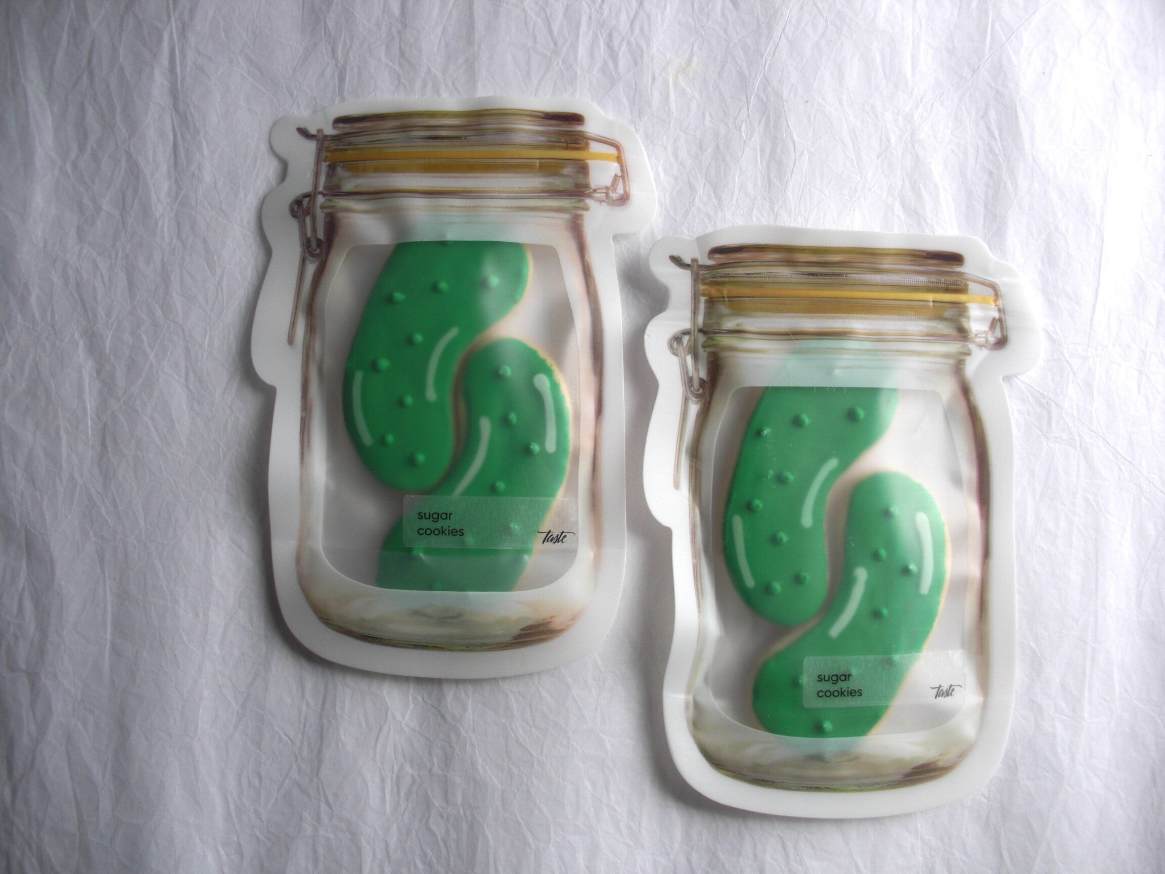 Pickles in a jar