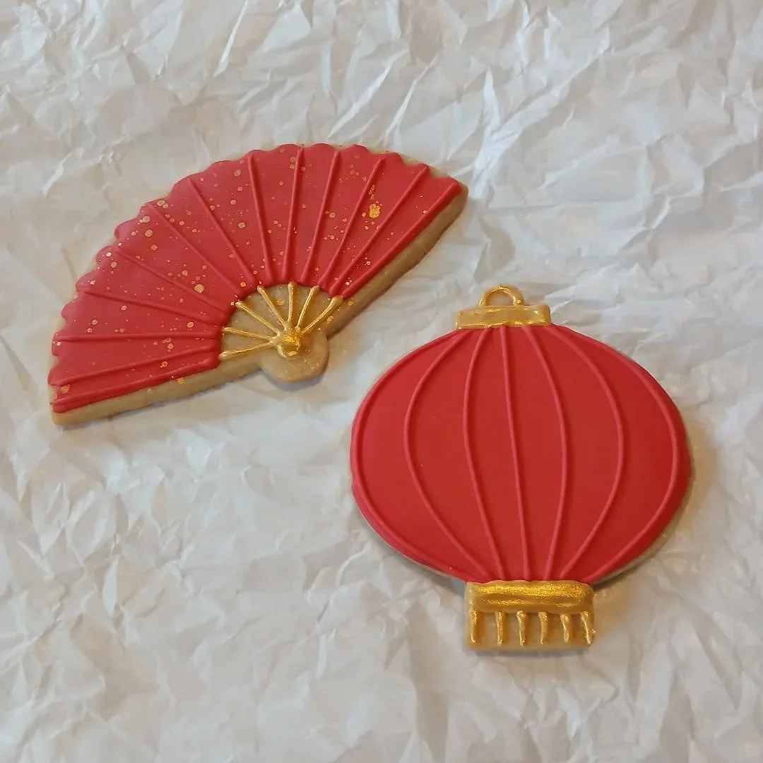 Happy Lunar New Year! #felixthecook #sugarcookies #customcookies #chinesenewyear
