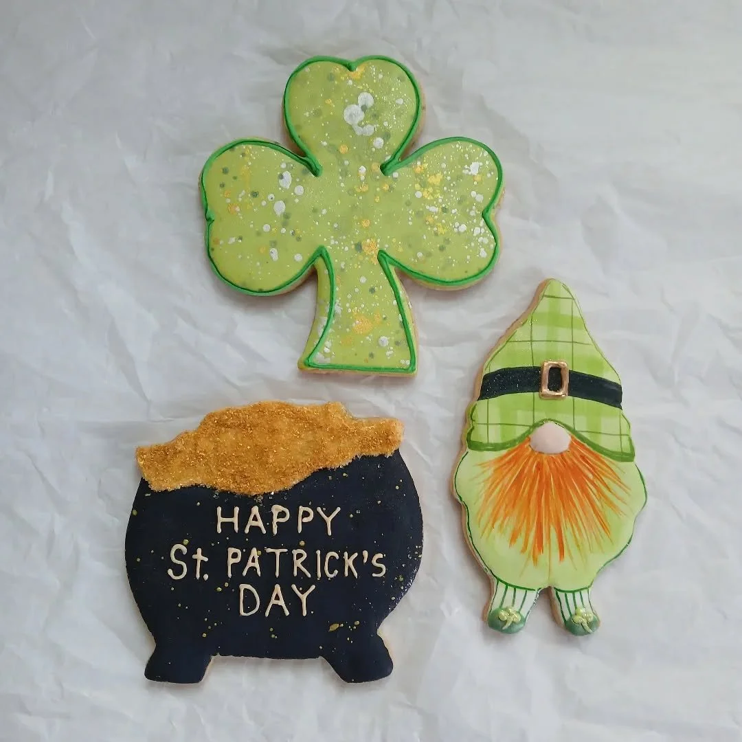 3/17/26 #felixthecook #sugarcookies #stpatricksday☘️ #holidaycookies