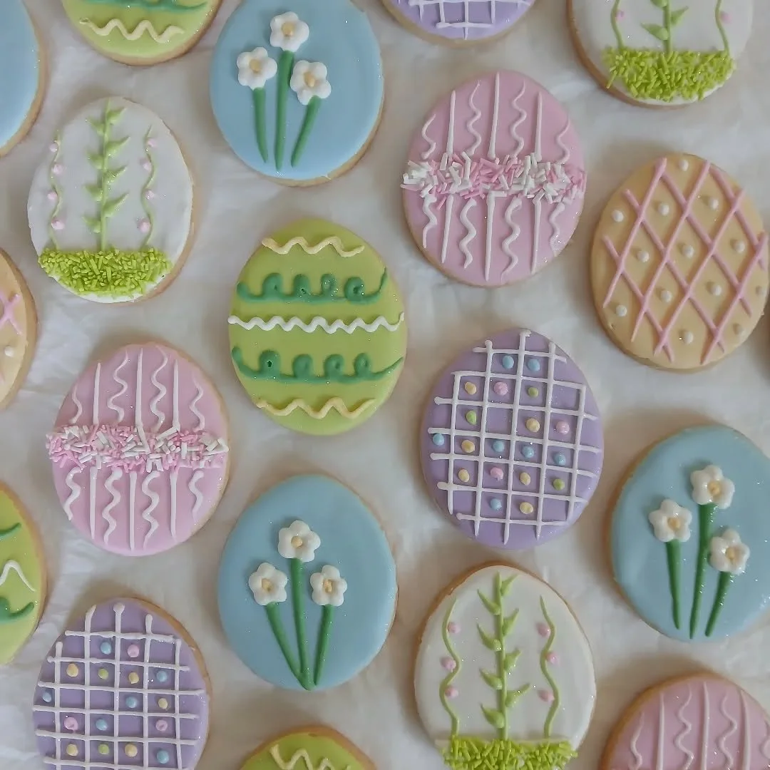Mini Easter eggs #felixthecook  #sugarcookies #eastercookies #customcookies