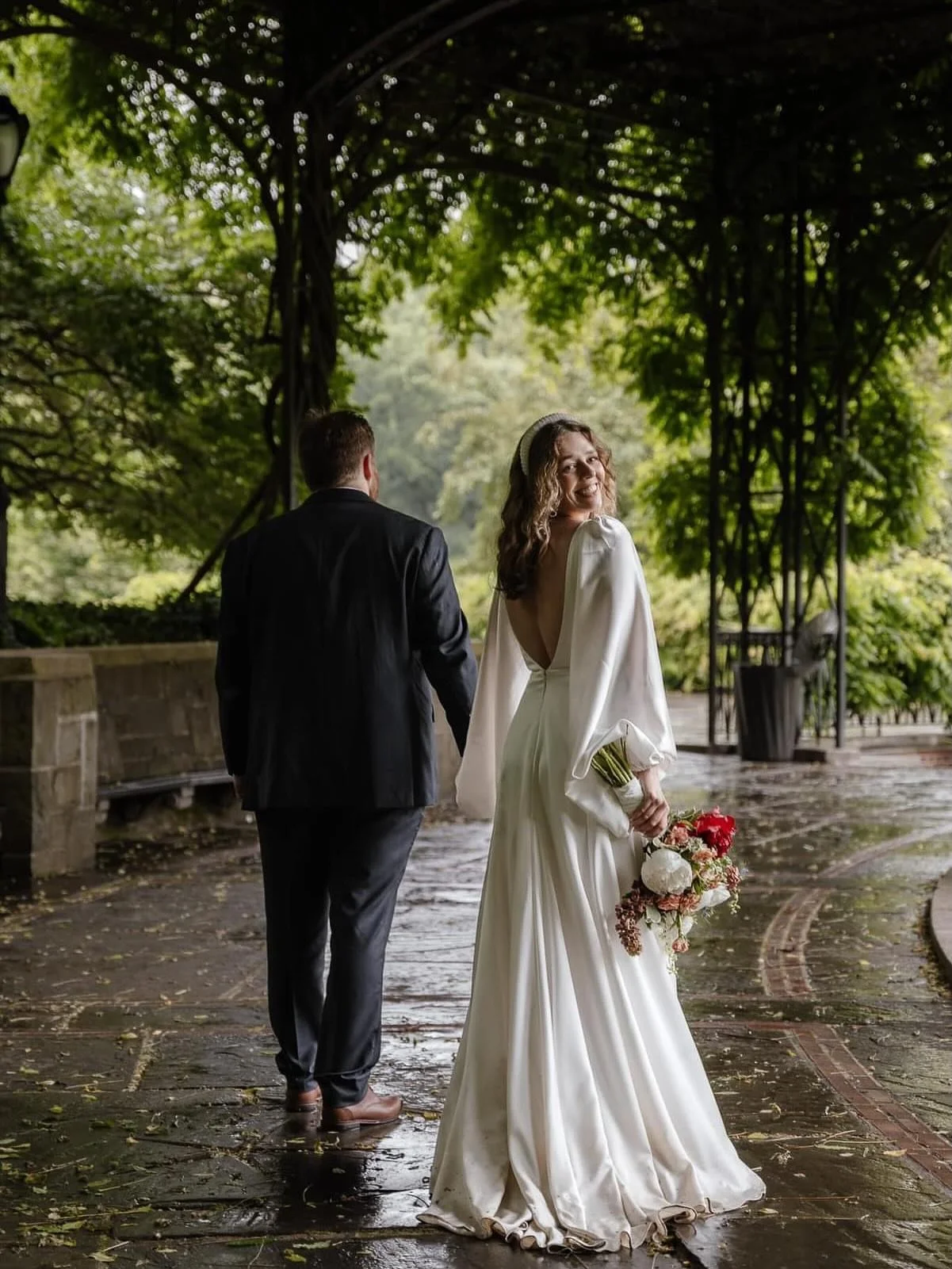 My favorite wedding shoot to date! ✨
 
Shot in Central Park, New York City 🍎

For: @quinnjk &amp; @conor_babin1