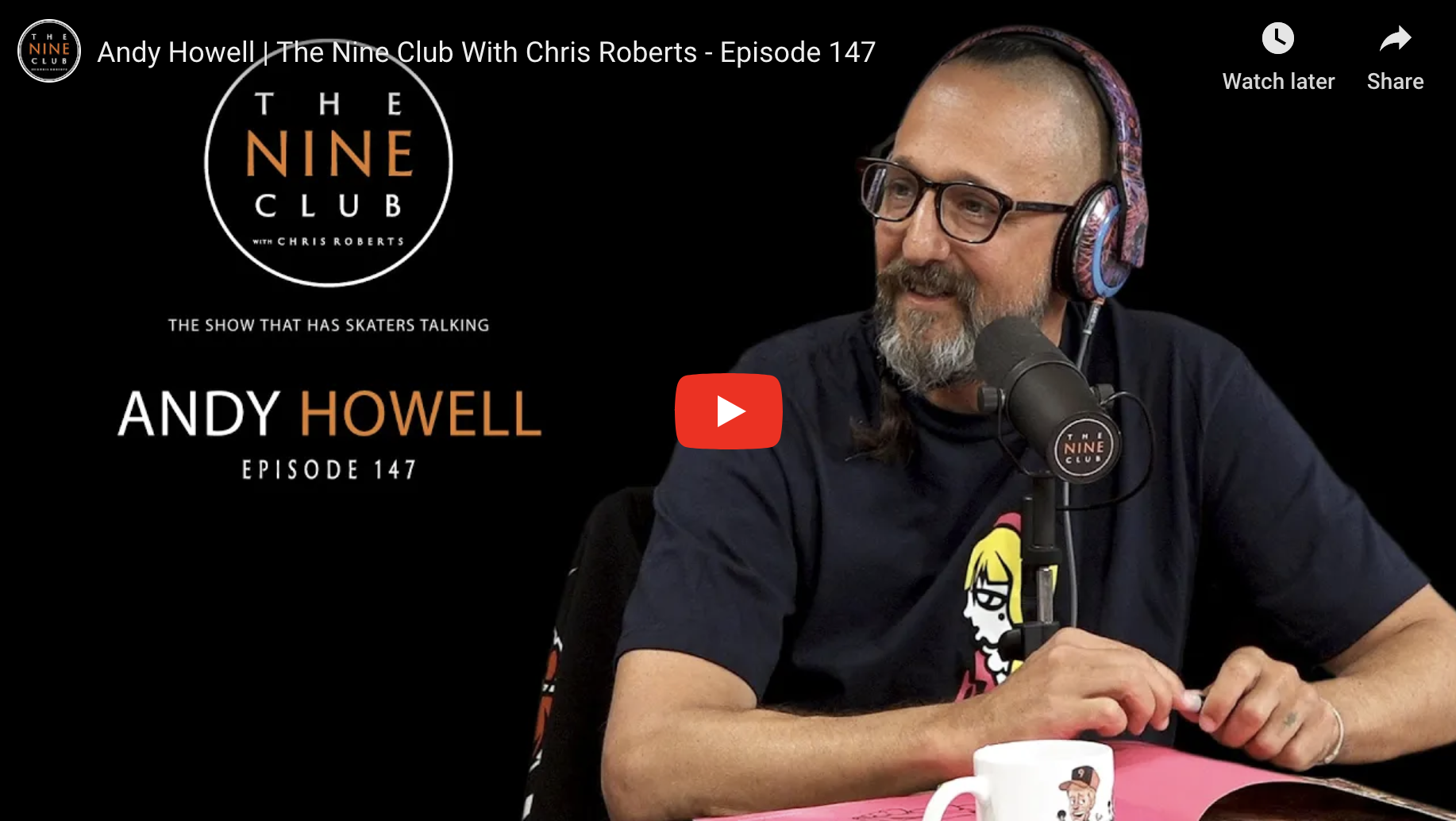 Andy Howell on The Nine Club!