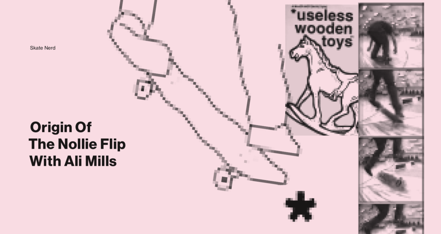 Origin Of The Nollie Flip With Ali Mills on TWS