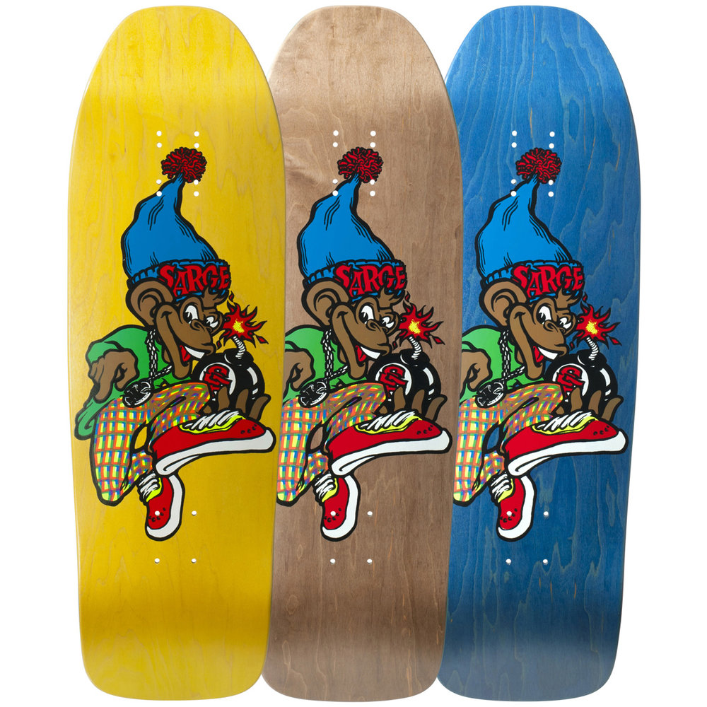 NEW DEAL Original Napkin Skateboard Sticker 3.25" reissue Yellow NEW DEAL Original Napkin Skateboard Sticker 3.25" reissue Yellow