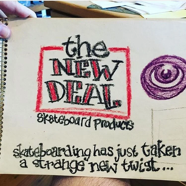 original New Deal crayon logo