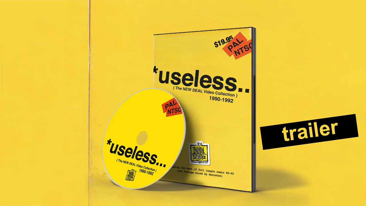 *useless (The NEW DEAL Video Collection) 1990-1992 DVD is coming this week!