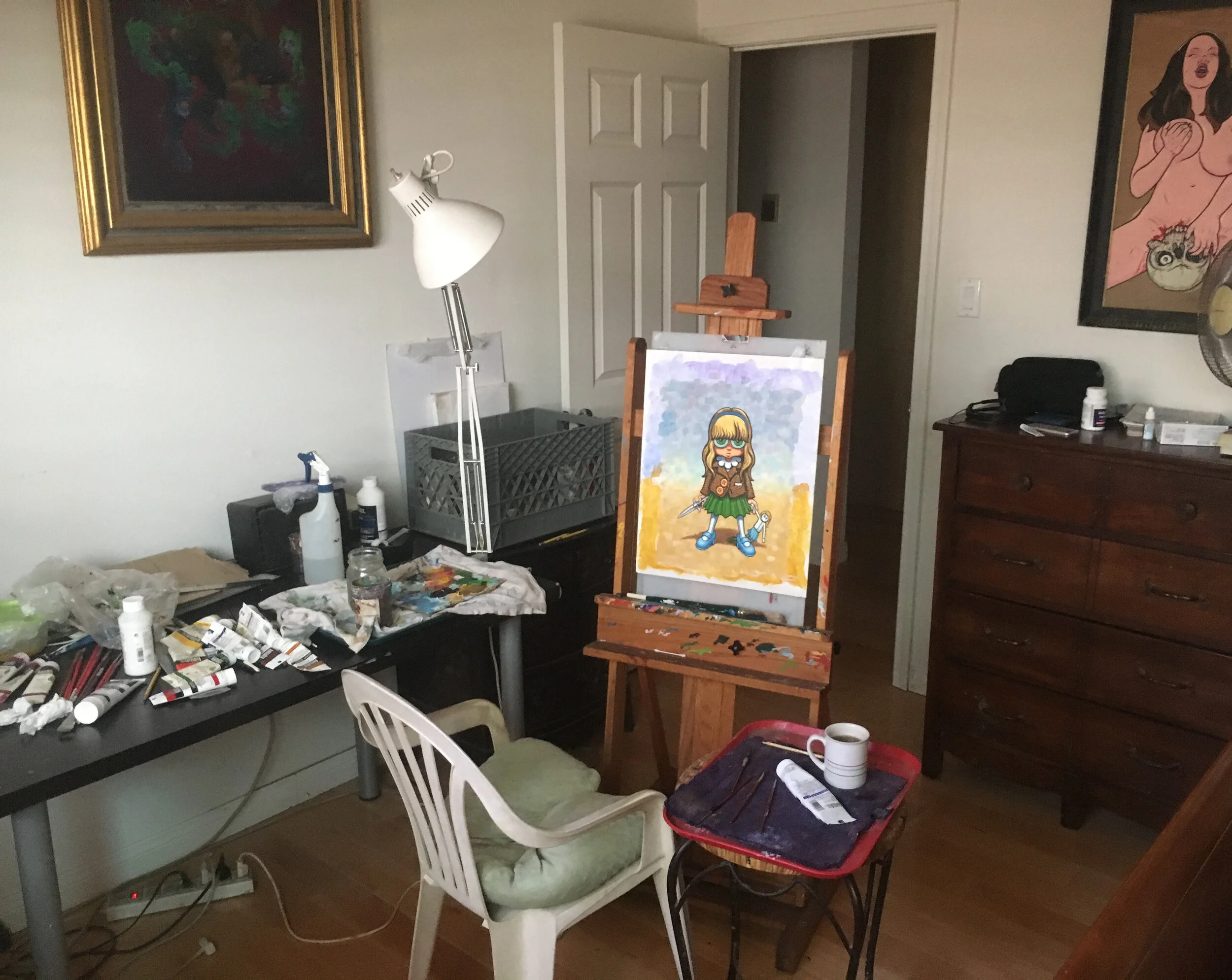 Marc McKee's Studio