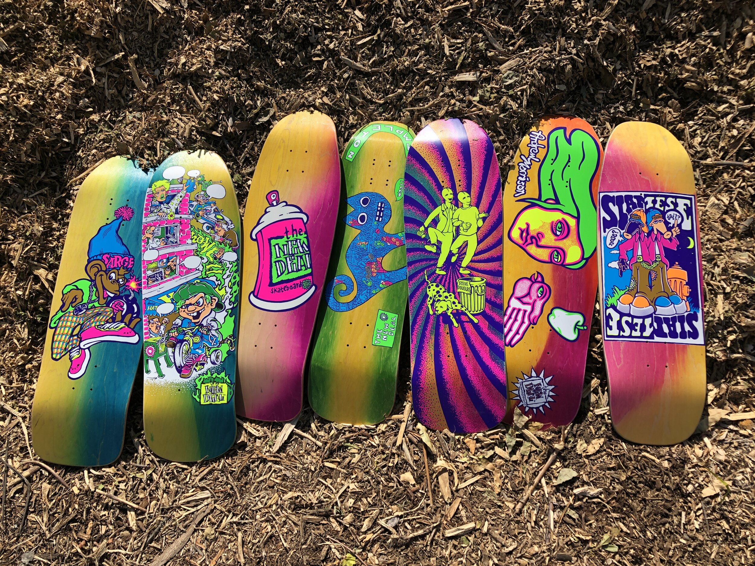 New Deal Neons and Metallics