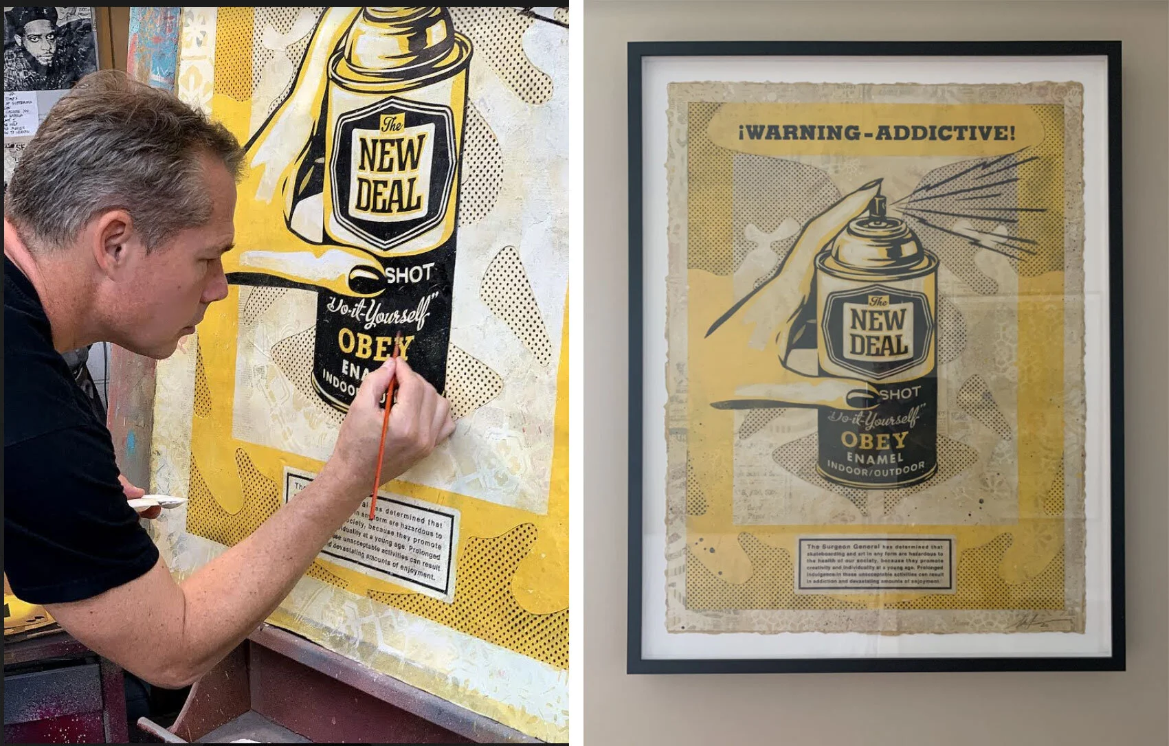 SHEPARD FAIREY Artist Edition #1 - Professor Schmitt on Creating New Deal’s First Official Art Collaboration Capsule