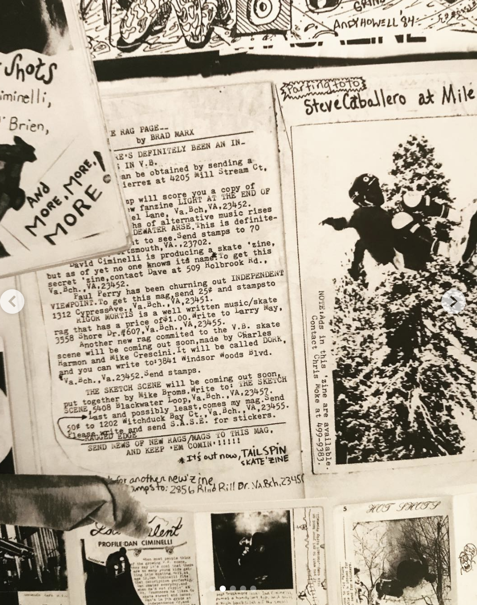 The only remaining post-fire photo of my Sic Nature zine with Stevie doing a big frontside ollie at the Mile High Ramp in NorCal.