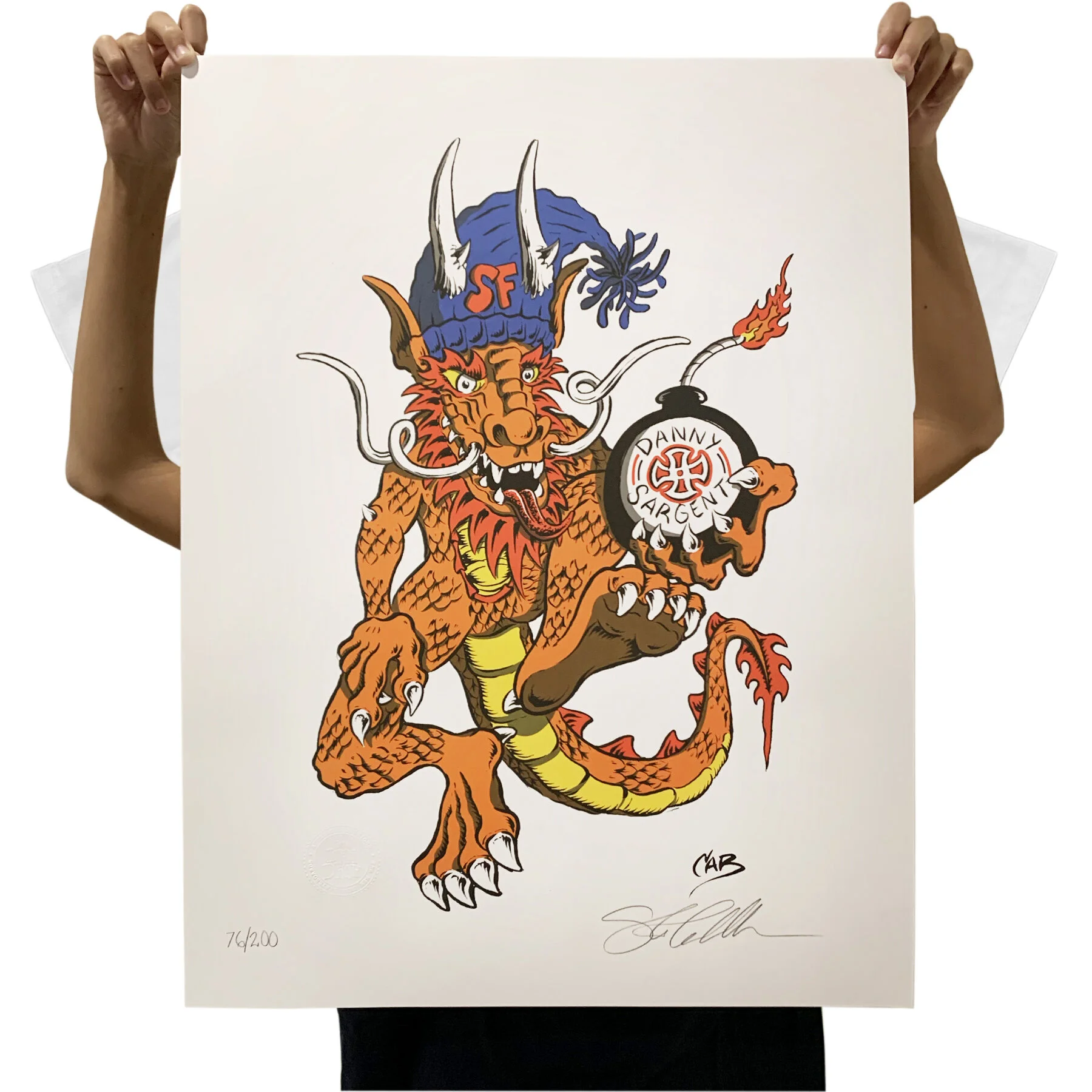 NEW DEAL x CAB Art Print