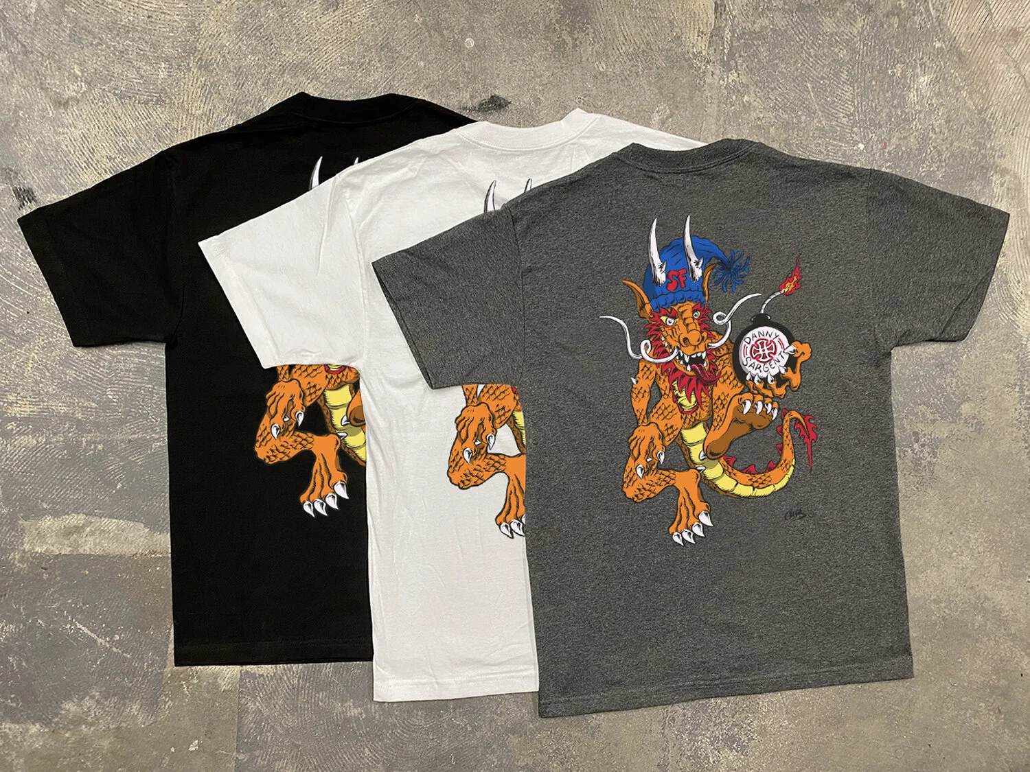 CAB DRAGON Tee-GROUP SHOT-3up_back-SM.jpg