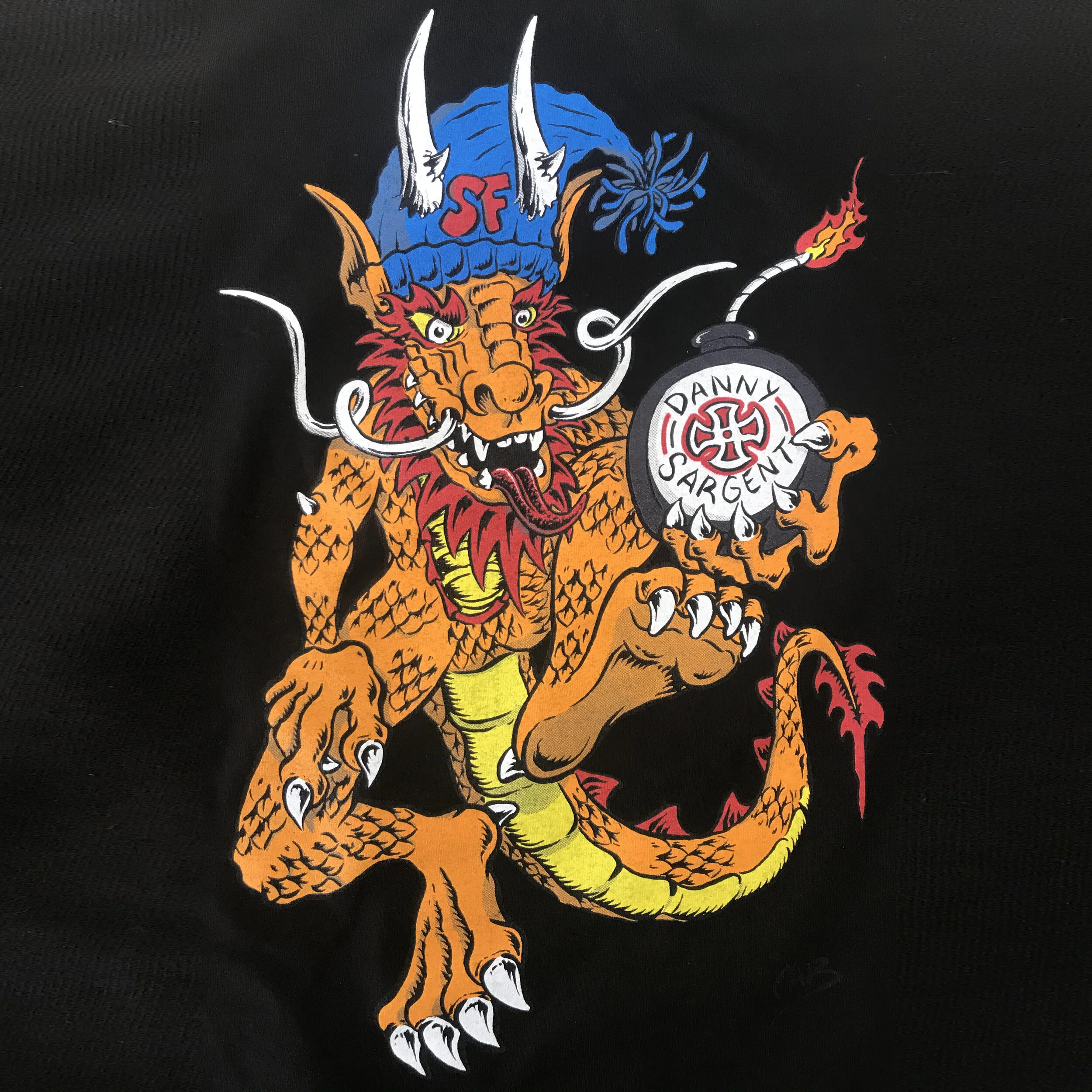 CAB Shirt Back Print Detail BLACK 3.jpeg