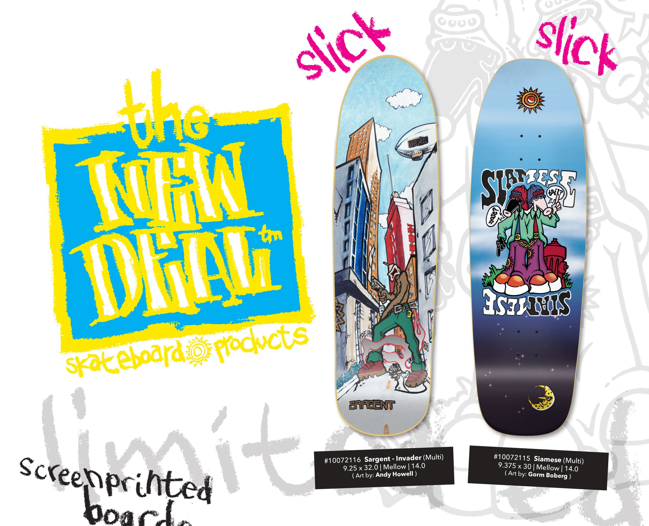 New Deal Skateboards Official Reissue Spray Can Skateboard Sticker 10cm x 8cm 