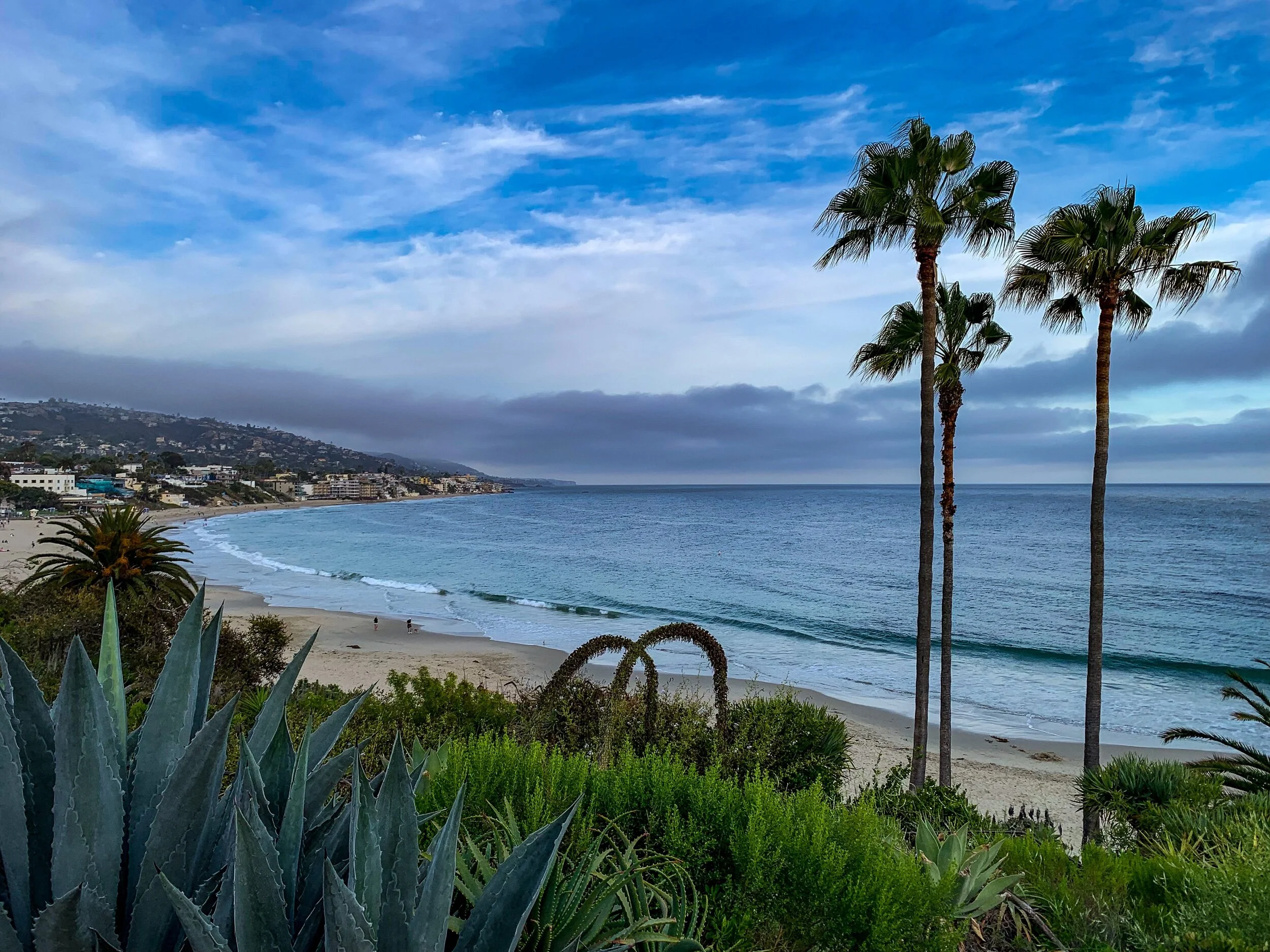 Beautiful Laguna Beach today just before sunset