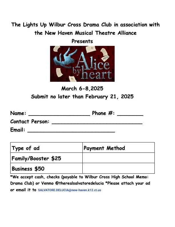 Playbill booster / family and friends