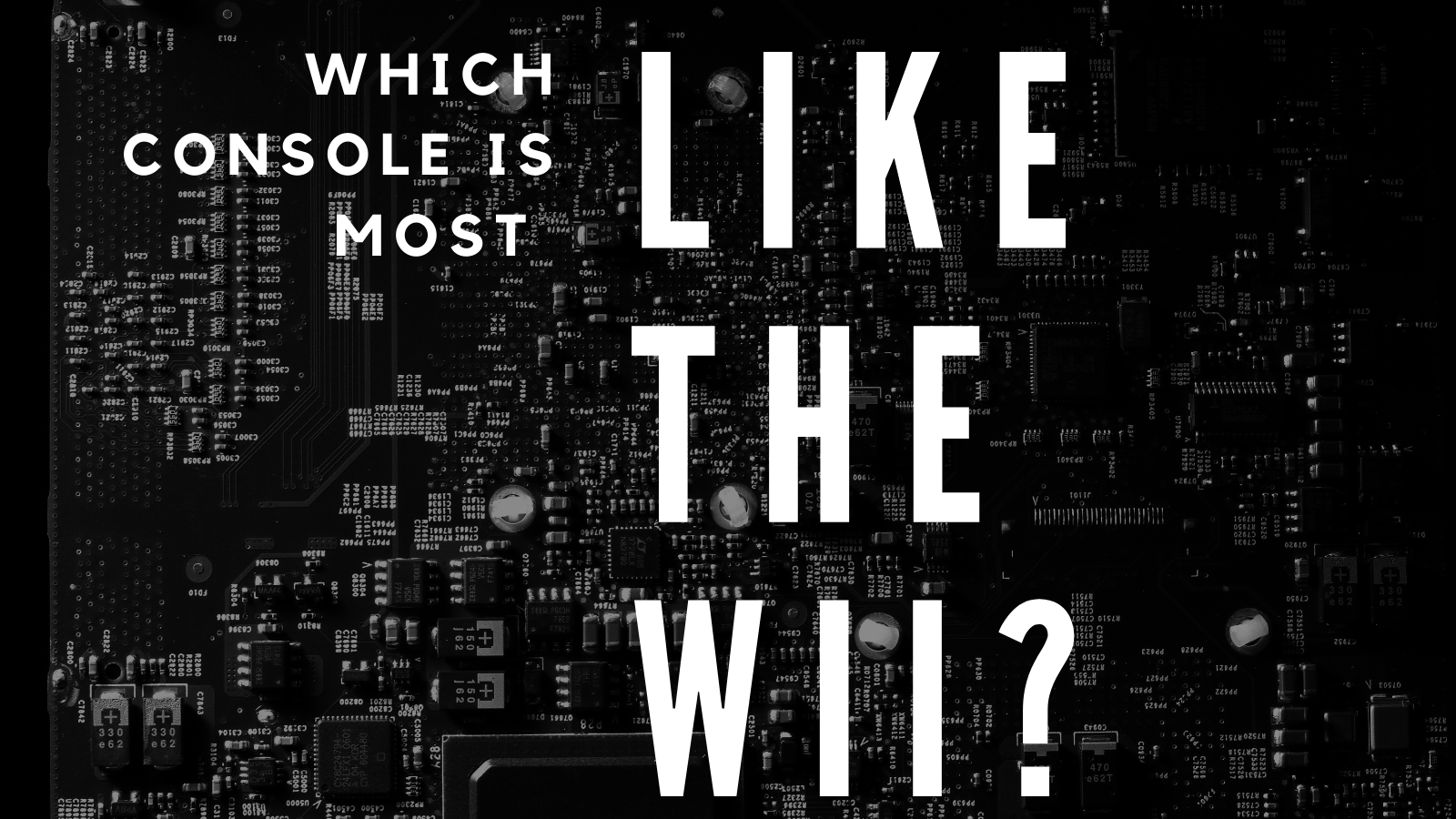 What Game Console Is Most Like The Wii?