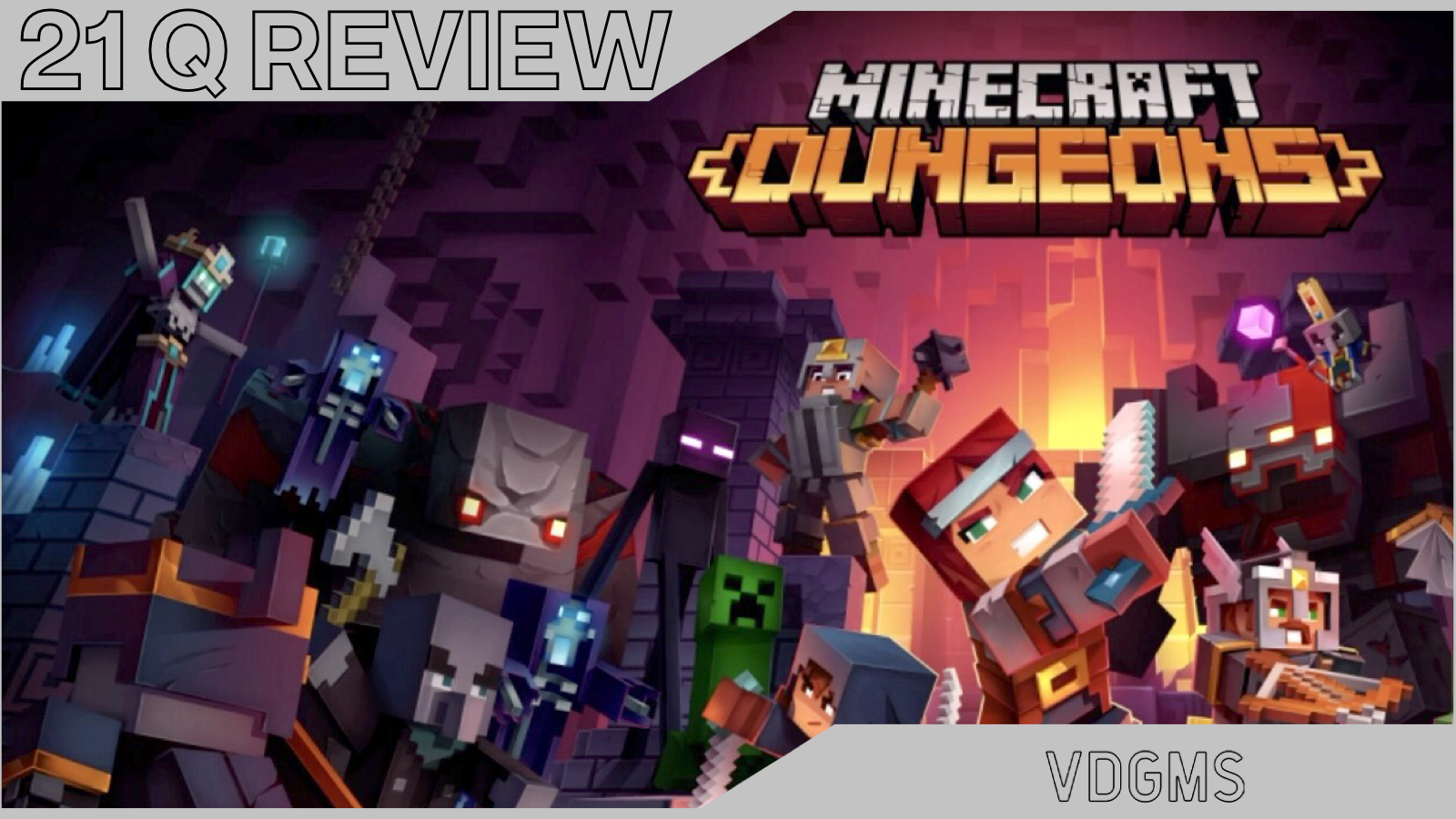 21 Q Review - Minecraft Dungeons