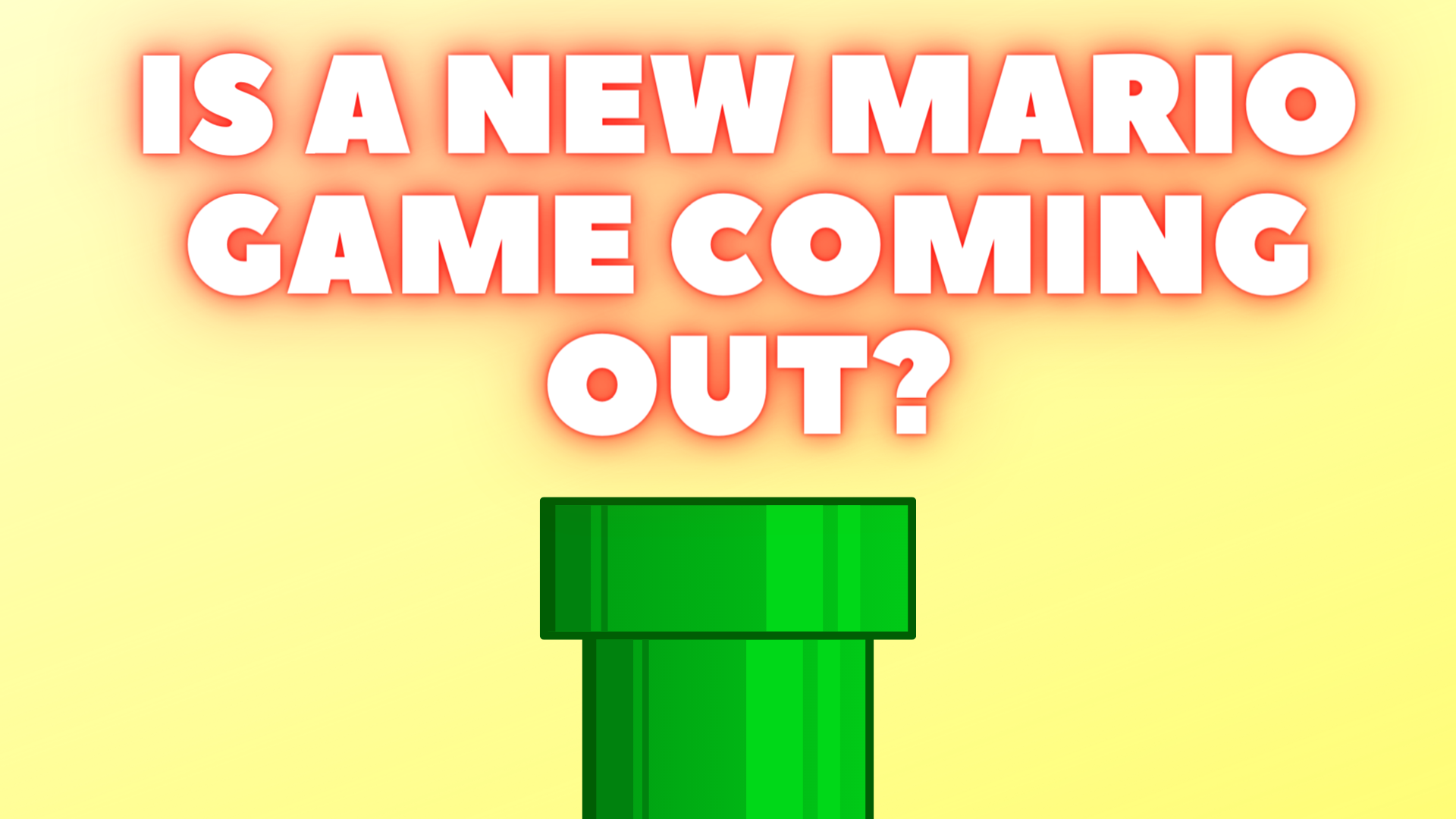 Is A New Mario Game Coming Out?