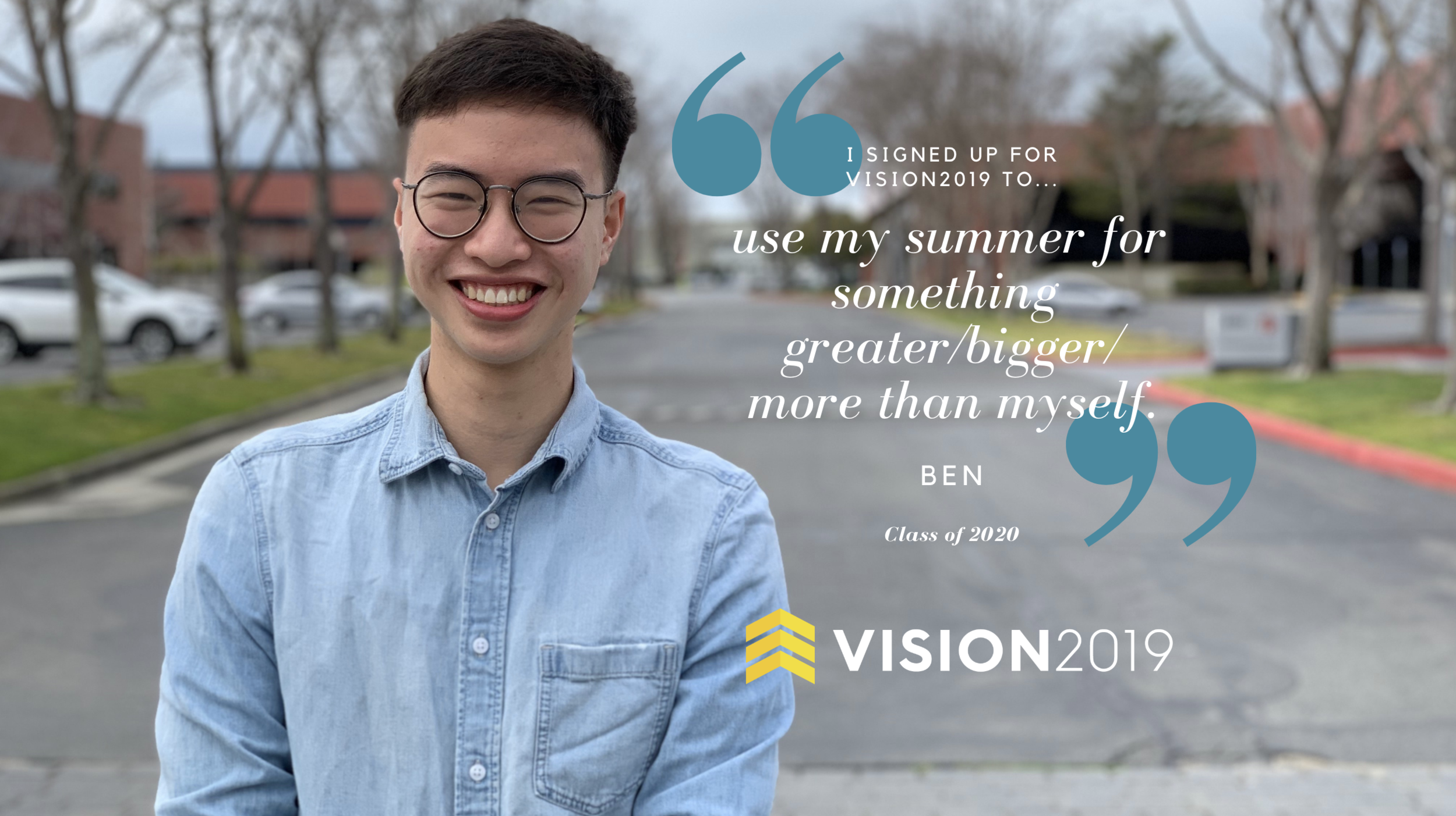 Join Ben at VISION2019