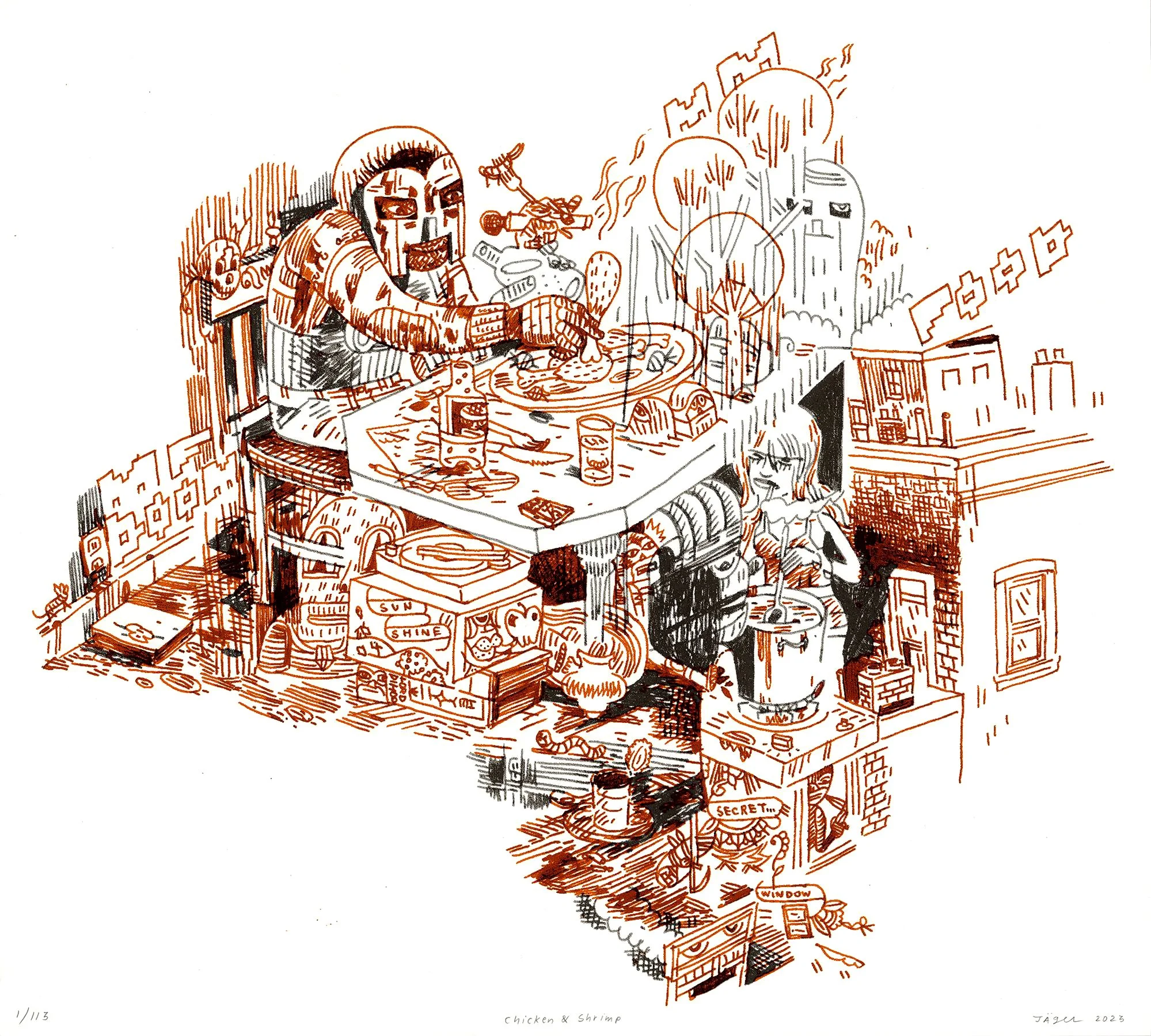 Jason Jagel -  Chicken & Shrimp