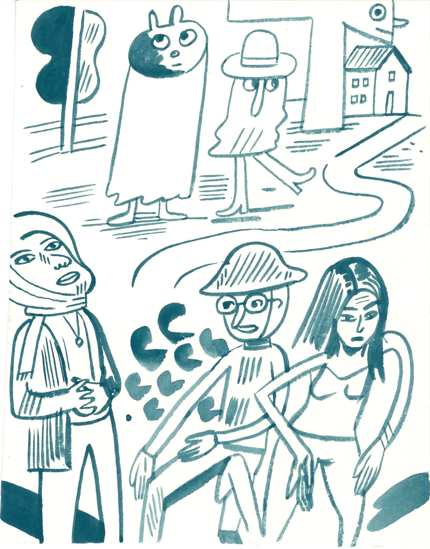 Jason Jagel - Quarter Town, 2025