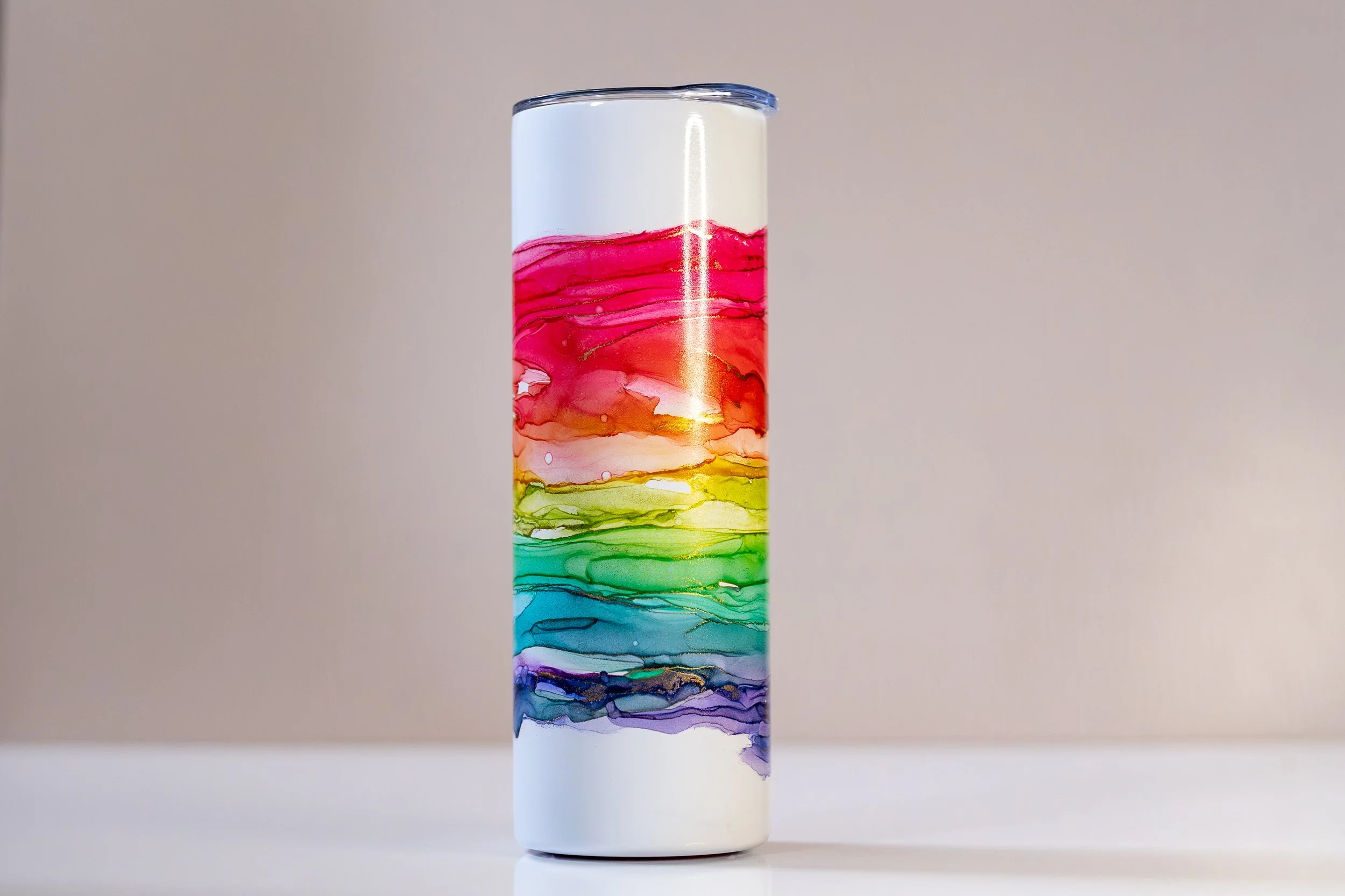 QUINN - 20 oz Rainbow Skinny Tumbler