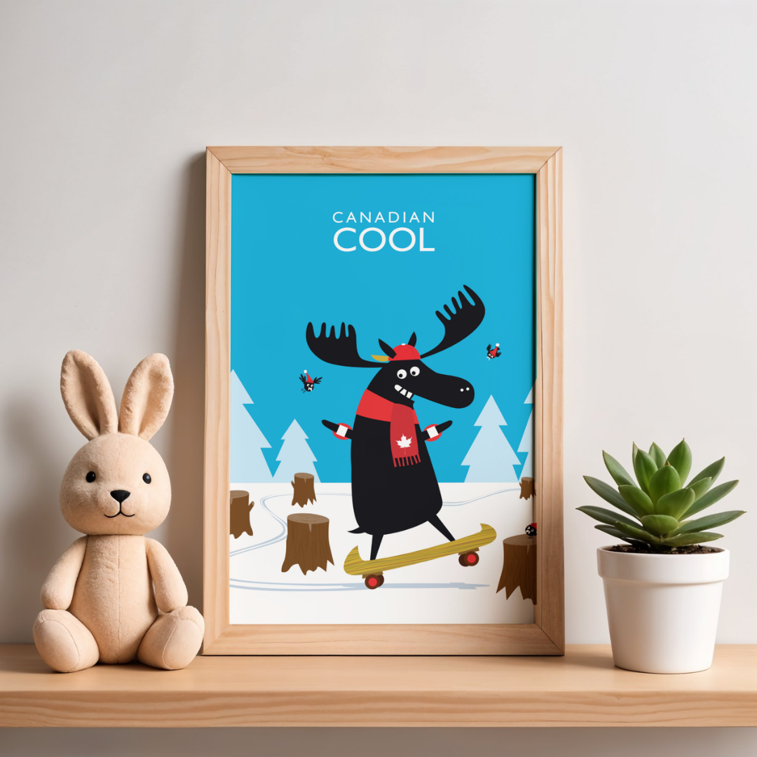 Canadian Cool Printable Poster — 8x10 & 11x14