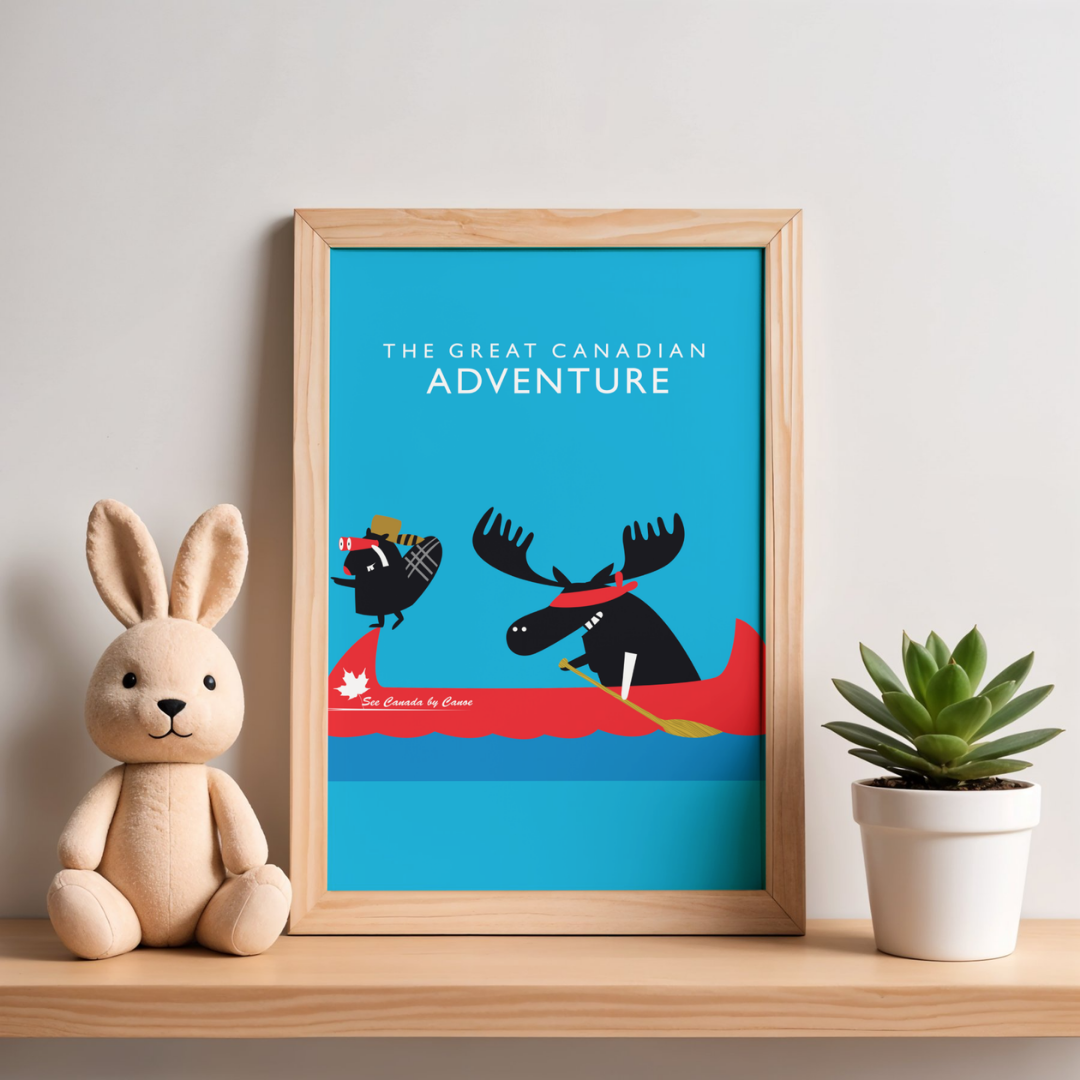 Great Canadian Adventure Printable Poster — 8x10 & 11x14