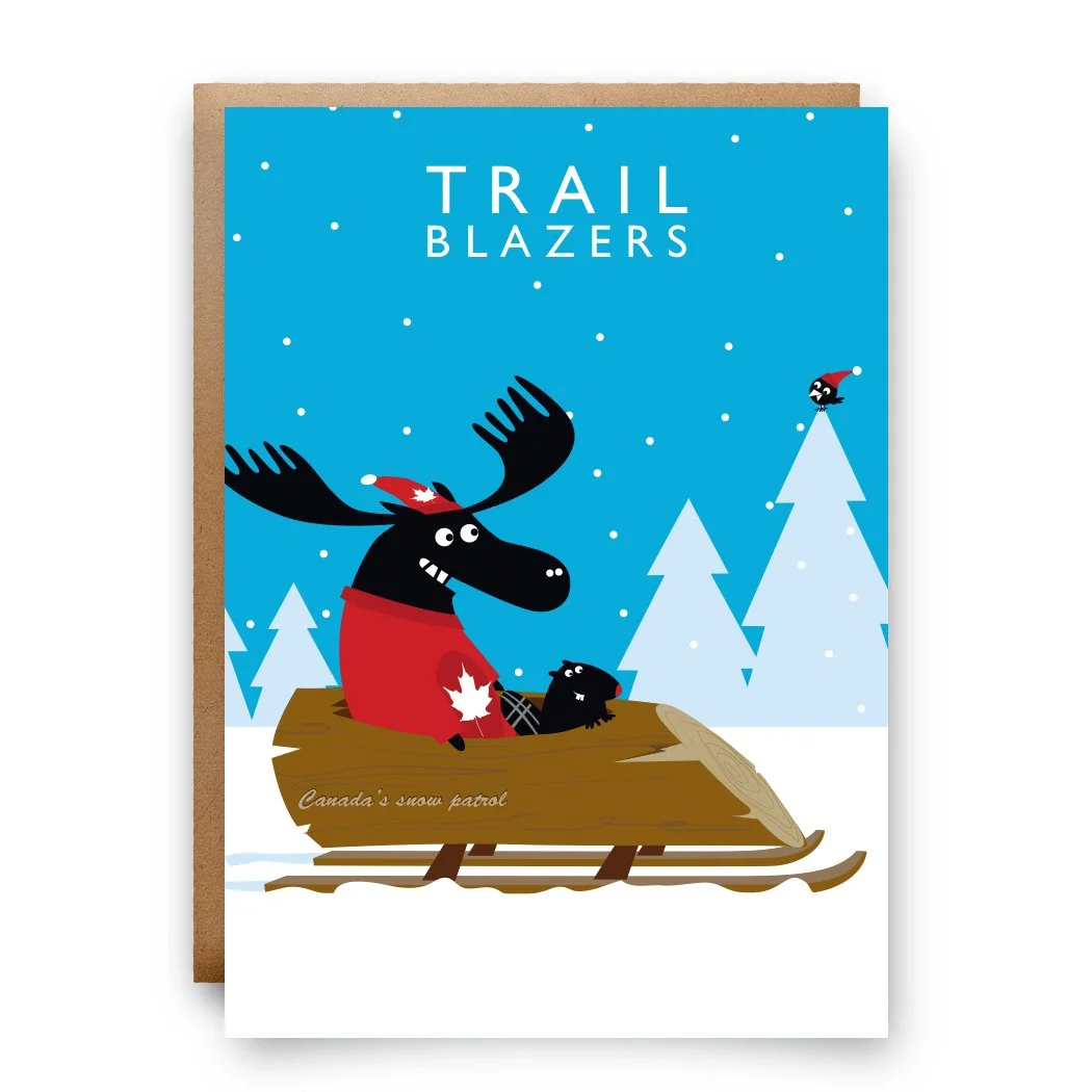 Trail blazers greetings 6-pack special: buy 5 cards, get 1 free!