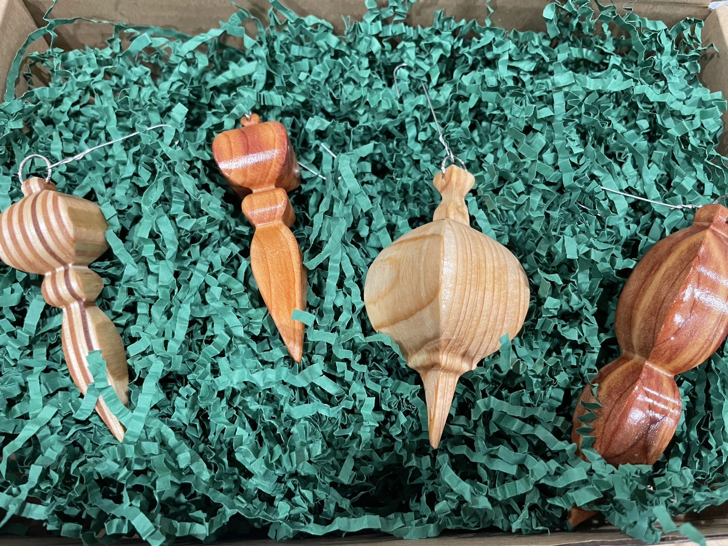 Box of 4 Variety Ornaments