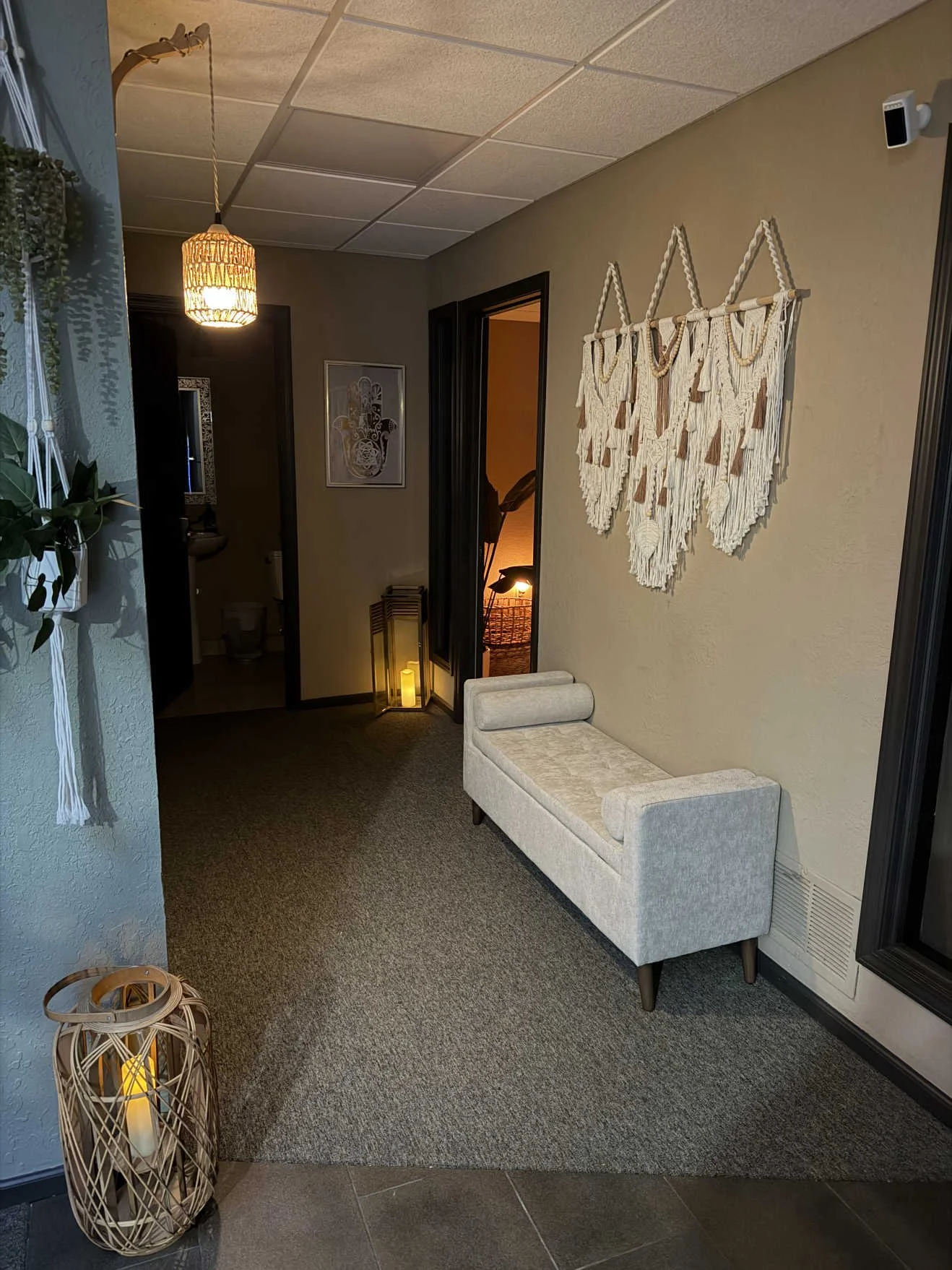 Massage Studio KC hallway