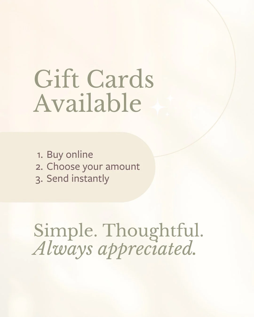 Giving the gift of relaxation couldn&rsquo;t be easier. 💜

And now that we&rsquo;re approaching the holiday season, we thought you should know&hellip;our E-Gift Cards are available online on our website 24/7 and take less than a minute to send!

Her