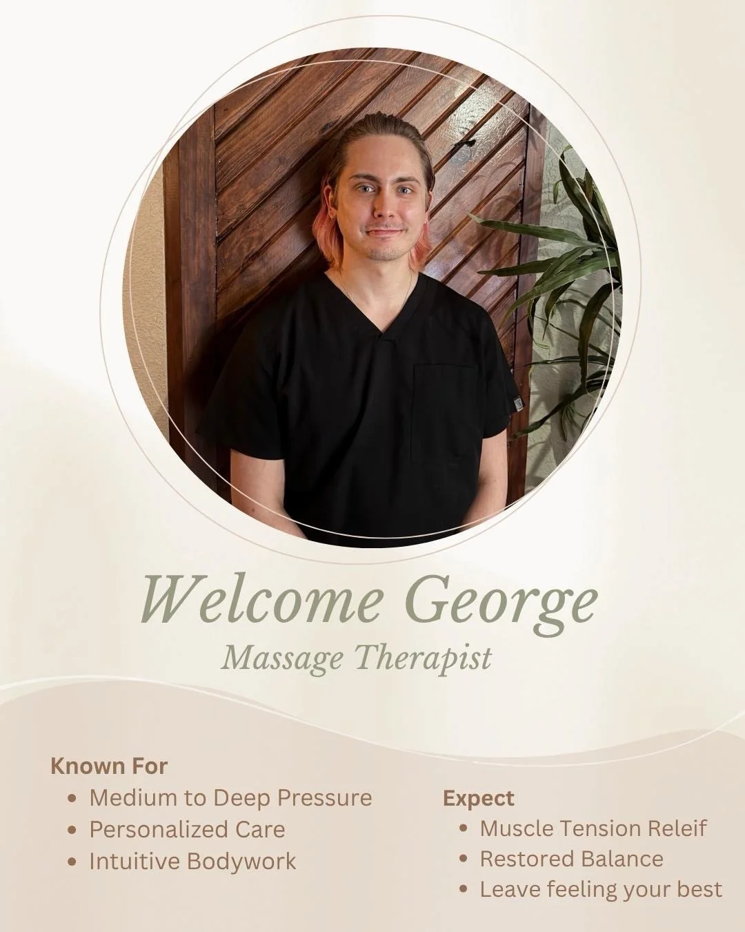 NEW TECH = NEW DEAL 🔥
✨
Enjoy a limited-time welcome offer when you book with our newest team member 🙌
Perfect time to treat yourself (or finally book that appointment you&rsquo;ve been putting off 😉)
✨
Use offer code: GEORGE at booking for $25 of