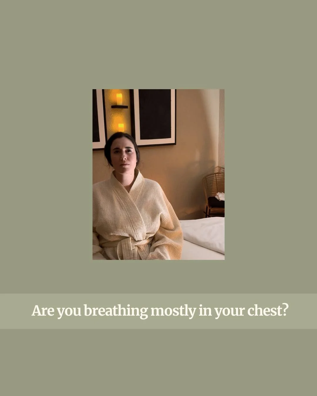 Let's check in...
How is your breathing?

When stress rises, your breathing changes - often without you noticing.  Are you:
✖️Breathing mostly in your chest
✖️Faster breathing
✖️Forgetting to breathe during tasks
✖️Taking frequent &ldquo;reset&rdquo;