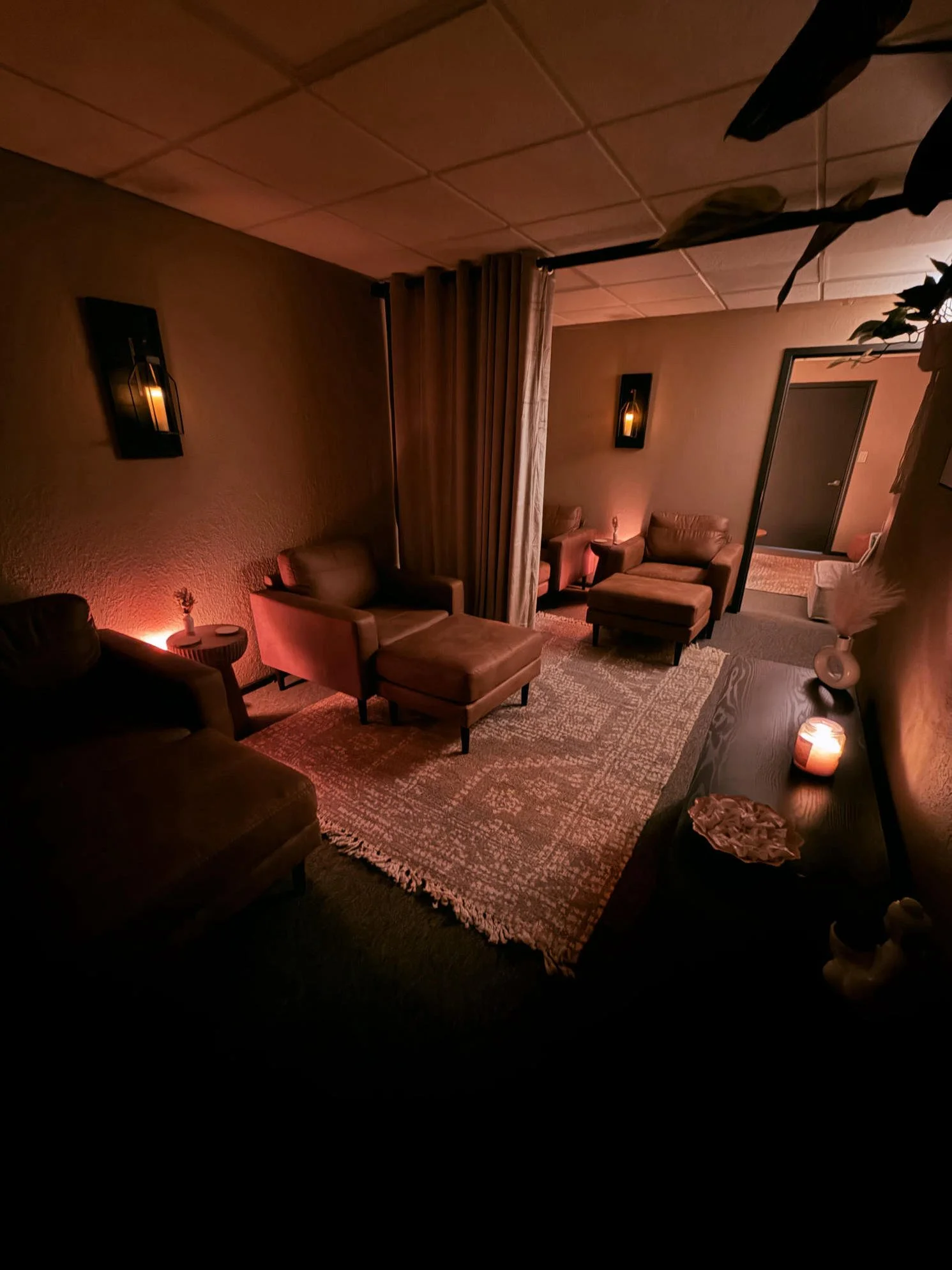 Massage Studio KC waiting room