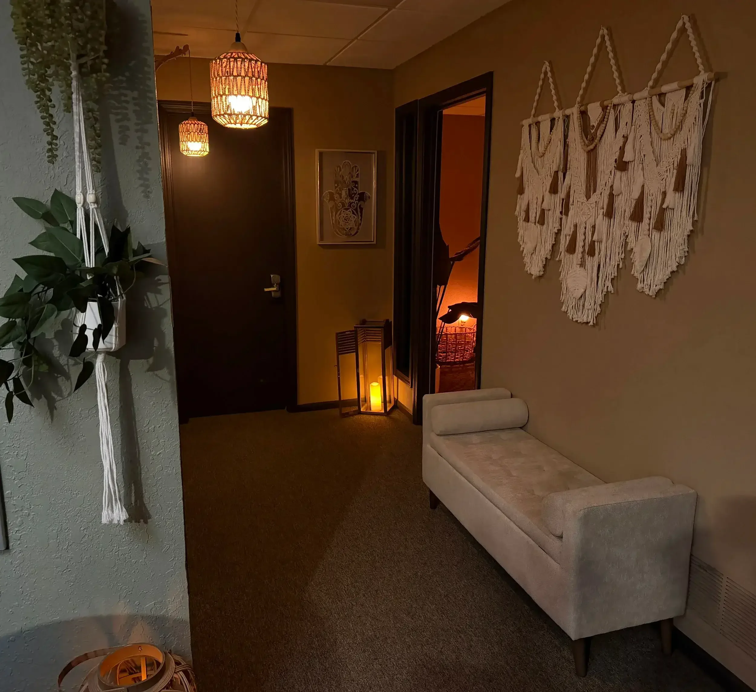 Lobby Waiting Room at Massage Studio KC