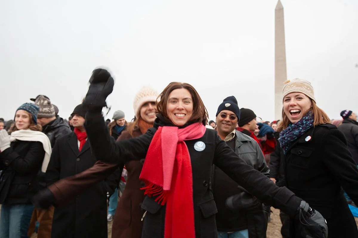 Event photography: Pure joy caught on film at President Obama's 2009 Presidential Inauguration, Washington D.C.