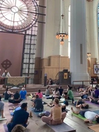Saint Marks Cathedral Yoga